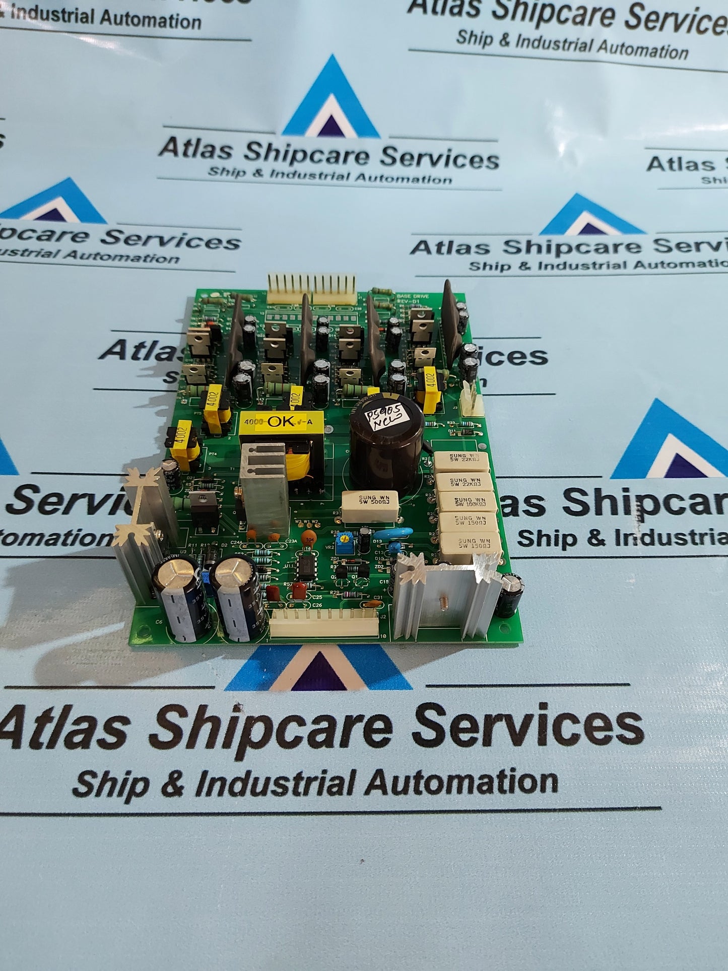PTX-4000-BDB BASE DRIVE BOARD REV-D1