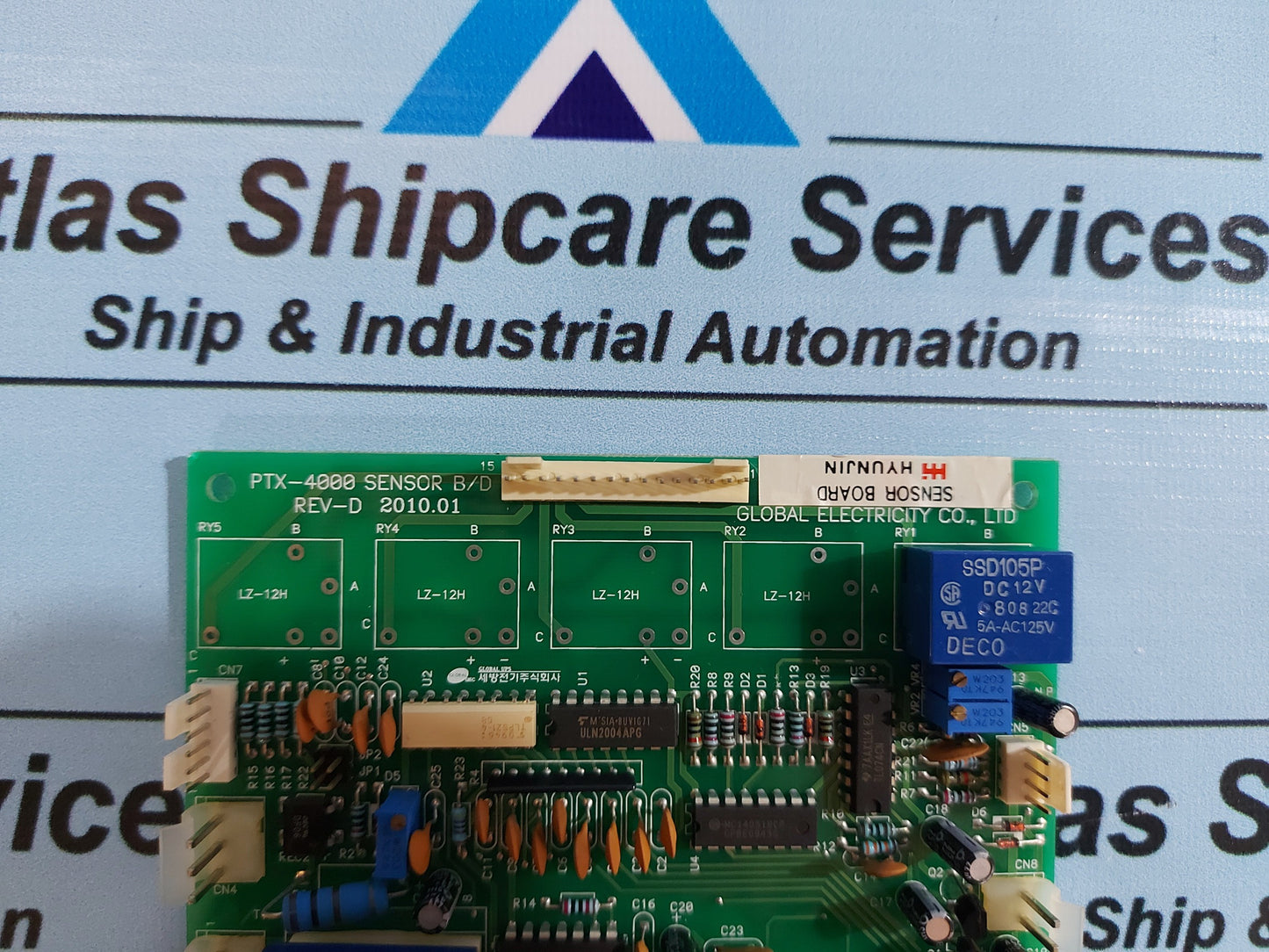 PTX-4000 SENSOR BOARD REV-D