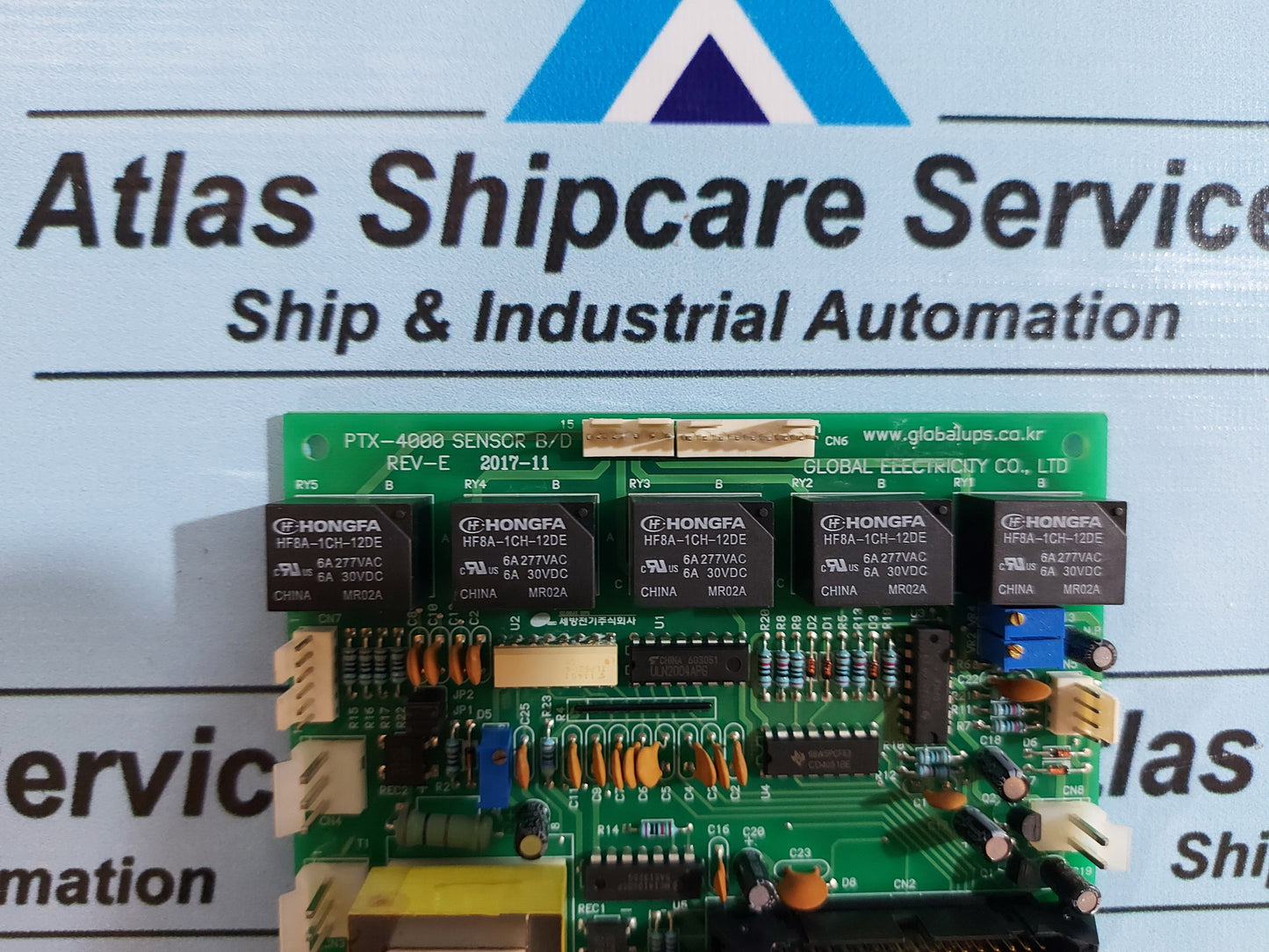 PTX-4000 SENSOR BOARD REV-E