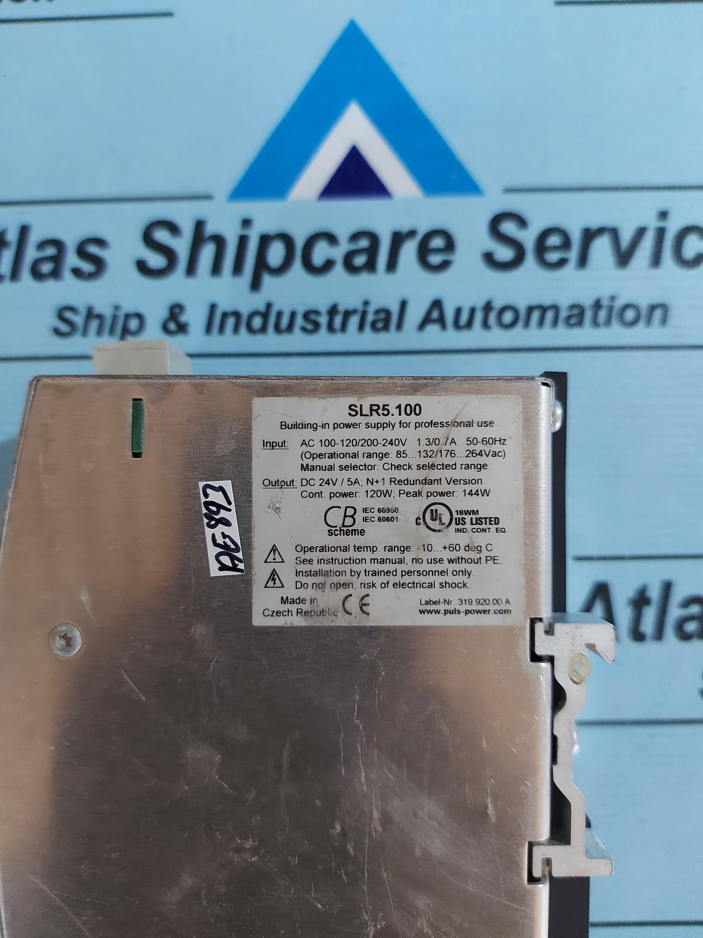 PULS SLR 5 POWER SUPPLY SLR5.100