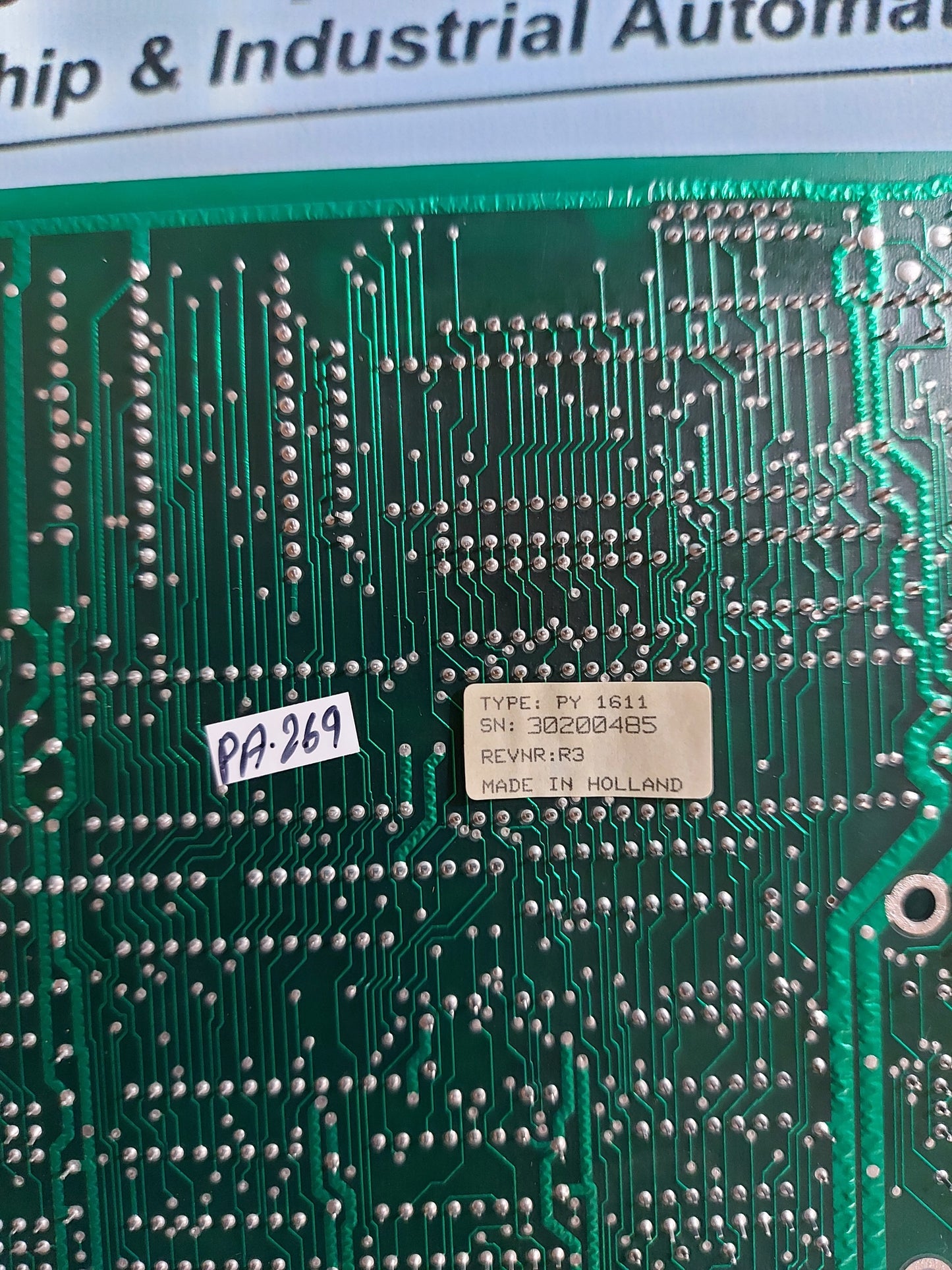 PY 1611 393332A0 PCB CARD
