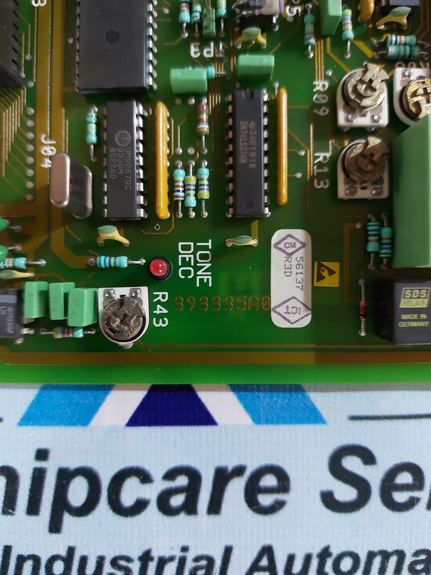 PY1813 393335A0 PCB CARD