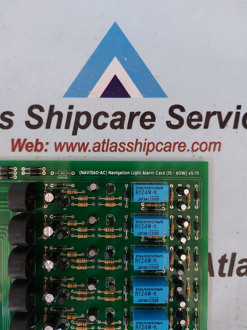 Pan Delta Controls NAV1560-AC Navigation Light Alarm Card V5.01