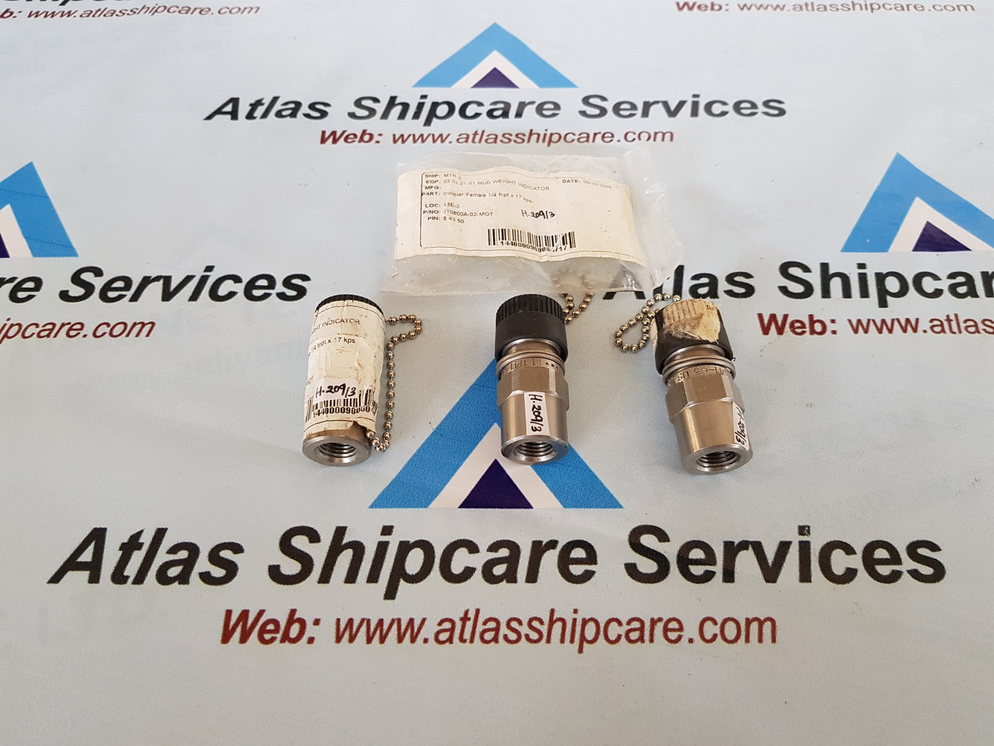 Parker 1141-63 Hydraulic Quick Coupling Nipple H209