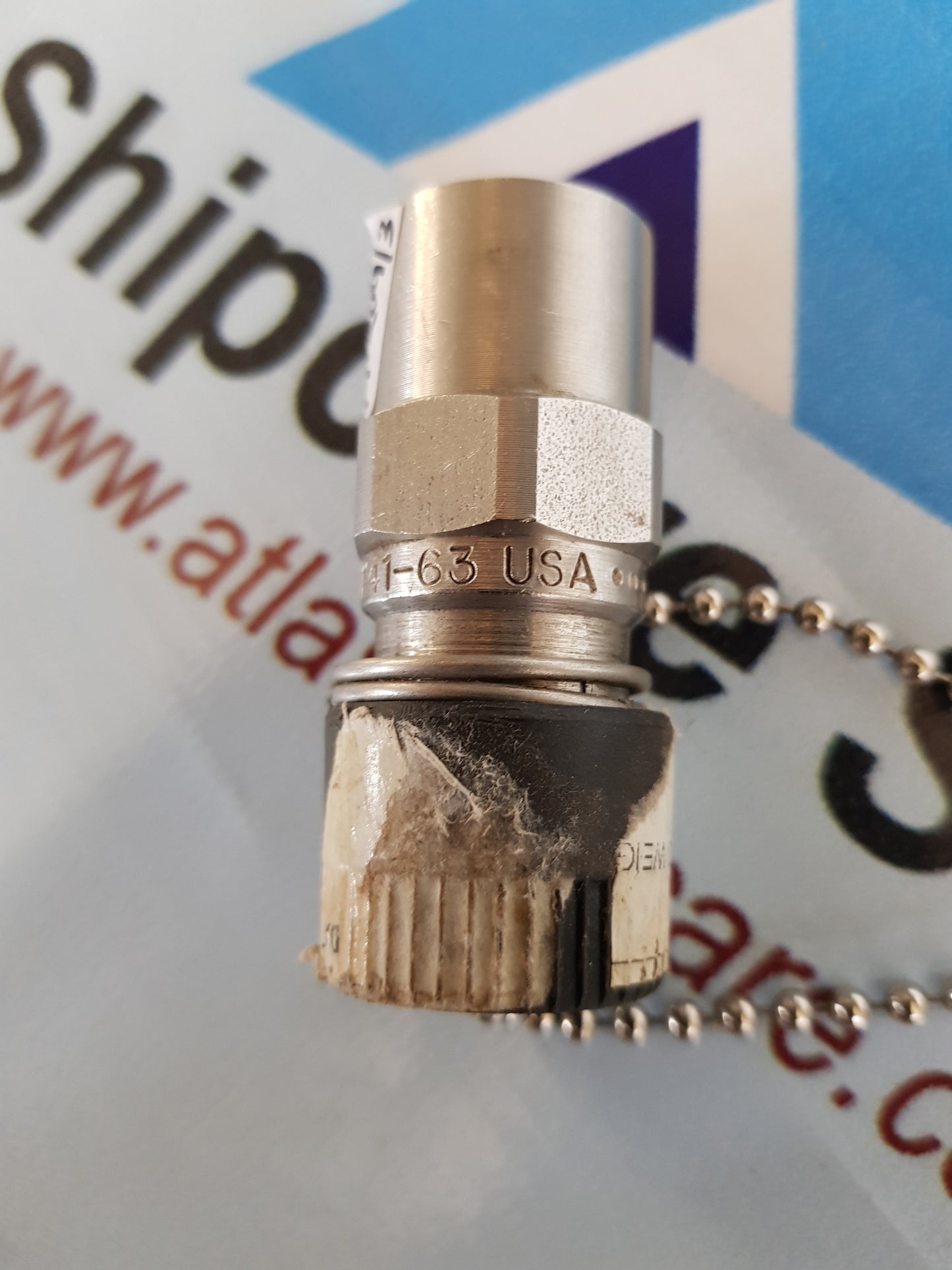 Parker 1141-63 Hydraulic Quick Coupling Nipple H209