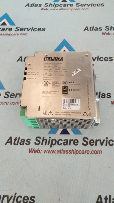 Phoenix Contact QUINT DC-UPS 20A Uninterruptible Power Supply