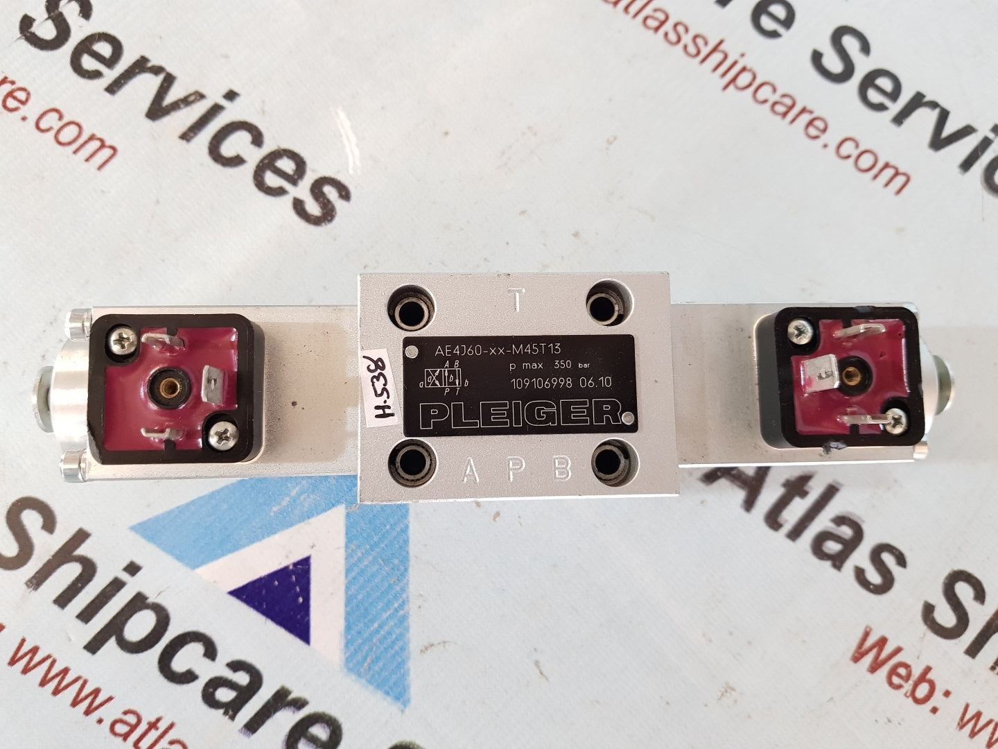 Pleiger AE4J60-xx-M45T13 Solenoid Valve H538