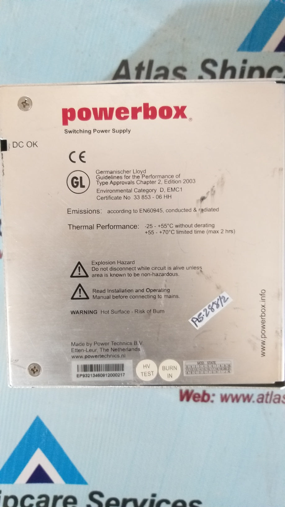 Powerbox PT503 Switching Power Supply