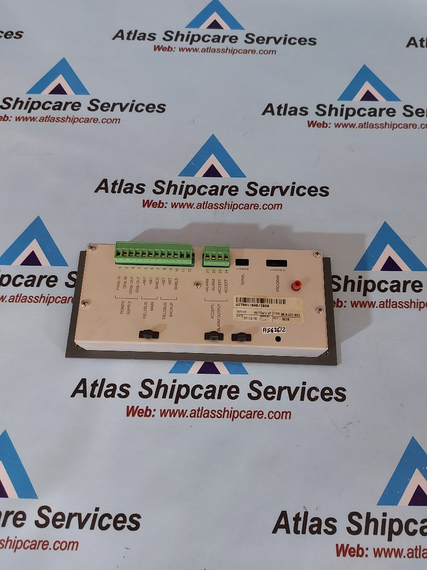 Praxis Automation 98.6.021.602 Ship Monitoring Panel