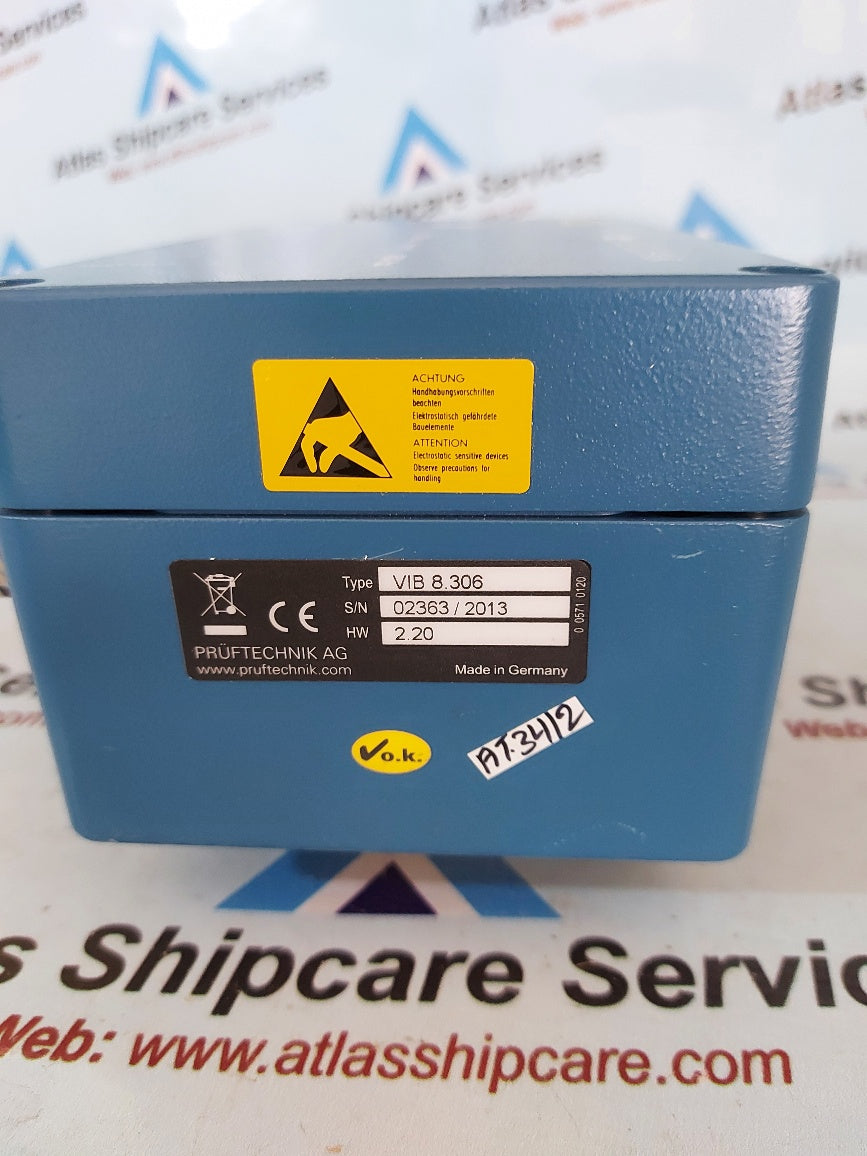 Pruftechnik Vibronet MUX VIB 8.306 Multiplexer Switches Measurement Sensor