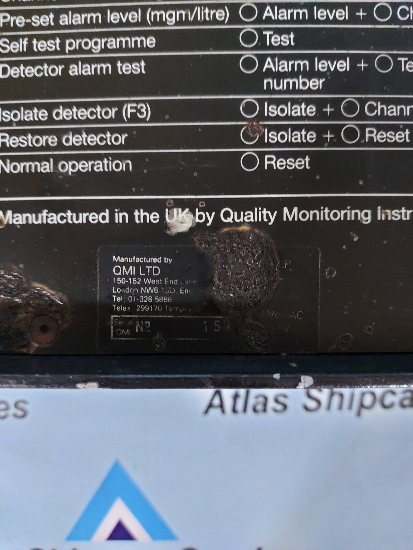 QMI MULTIPLEX OIL MIST DETECTOR