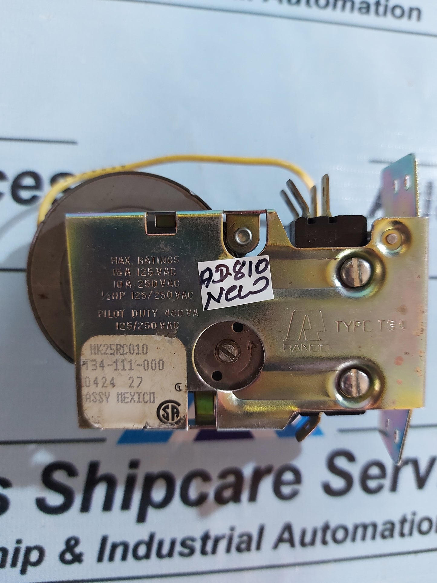 RANCO HK25RC010 AC TIMER DELAY SEQUENCE CONTROL