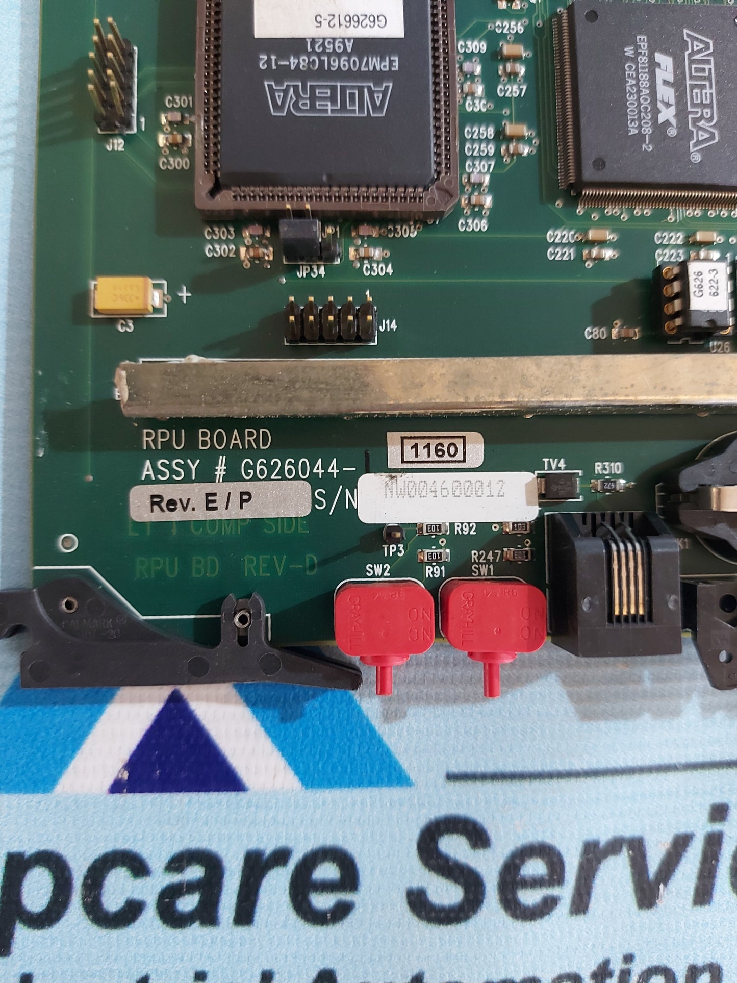 RAYTHEON G626045-1 RPU BOARD G646044-1 REV.D