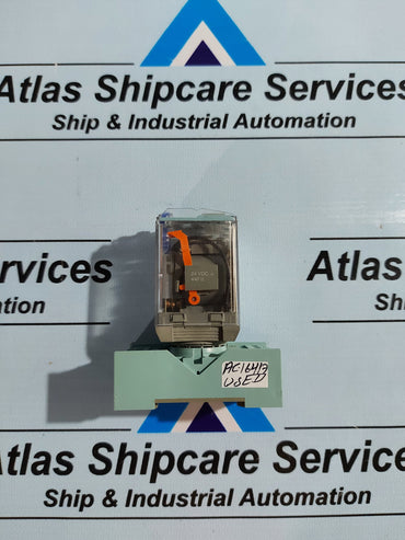 RELECO C3-A 30 SERIE MR-C COIL RELAY WITH SOCKET