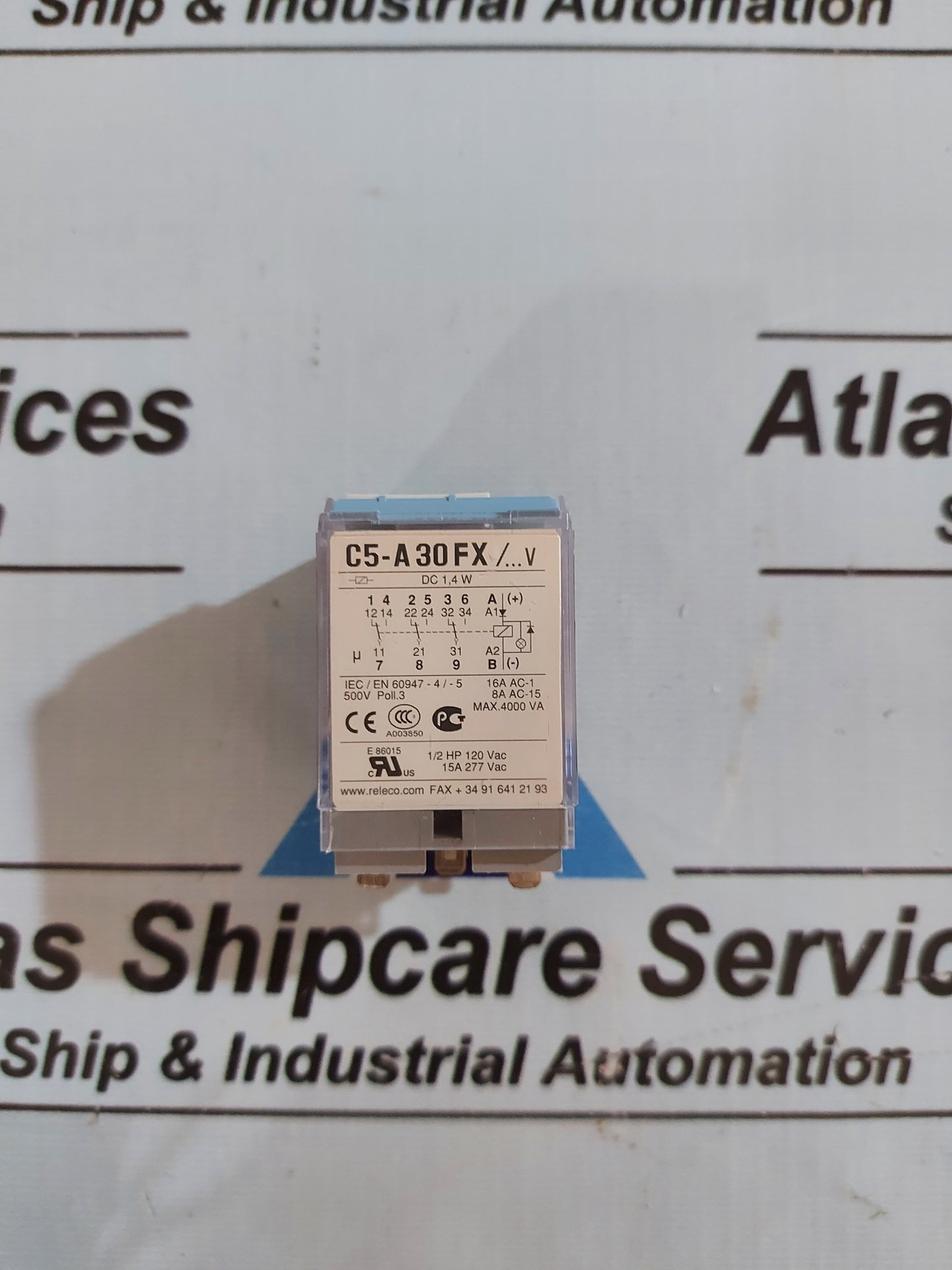 RELECO MR-C C5-A30X/DC24V POWER RELAY