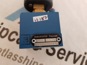 REXROTH 35026010520 PNEUMATIC VALVE H187