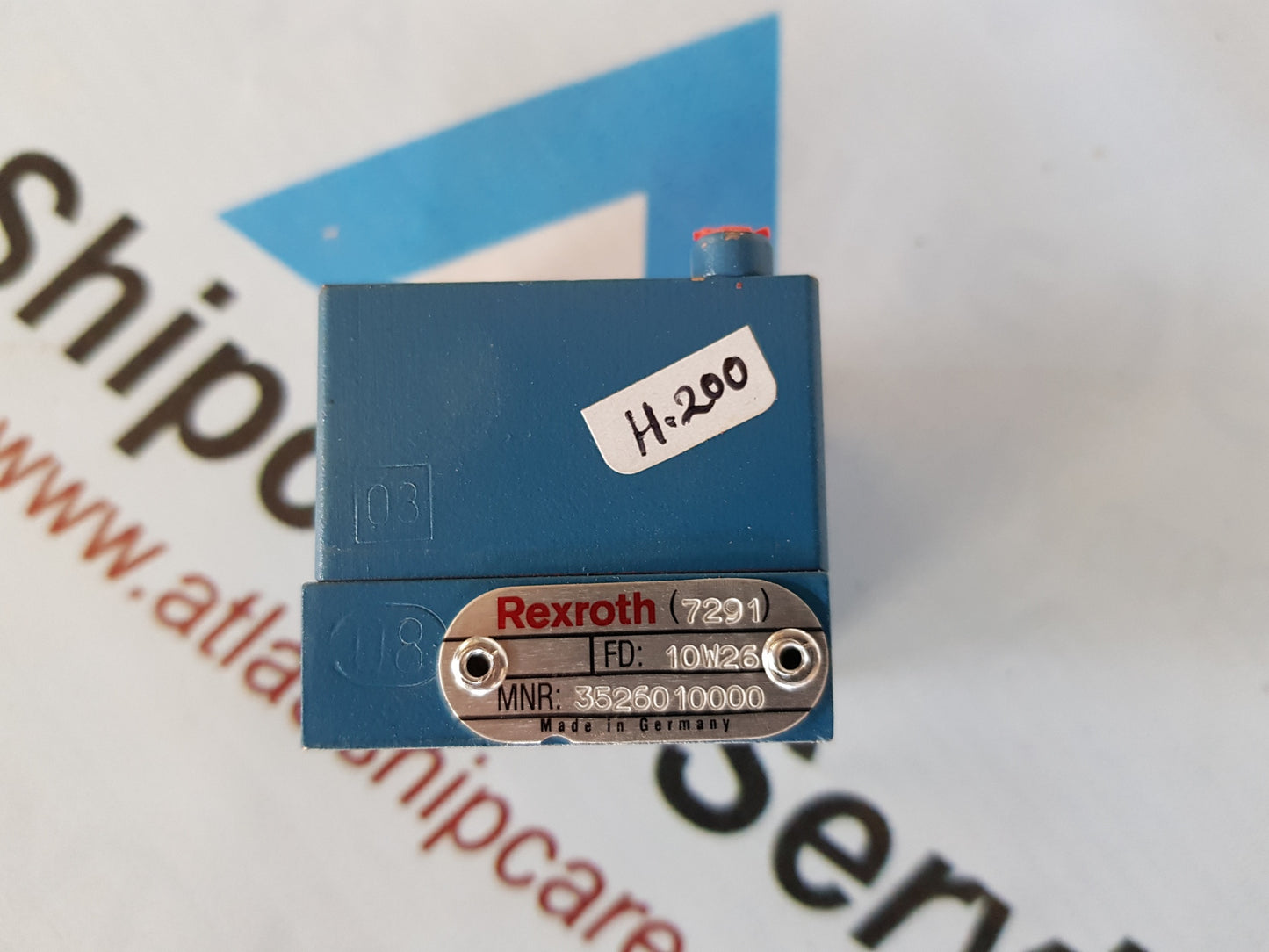 REXROTH 3526010000 PNEUMATIC VALVE H200