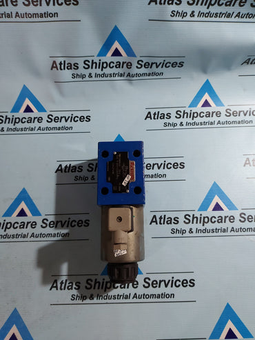 REXROTH 3WE 10 B33/CG24N9K4 SOLENOID OPERATED DIRECTIONAL SPOOL VALVE