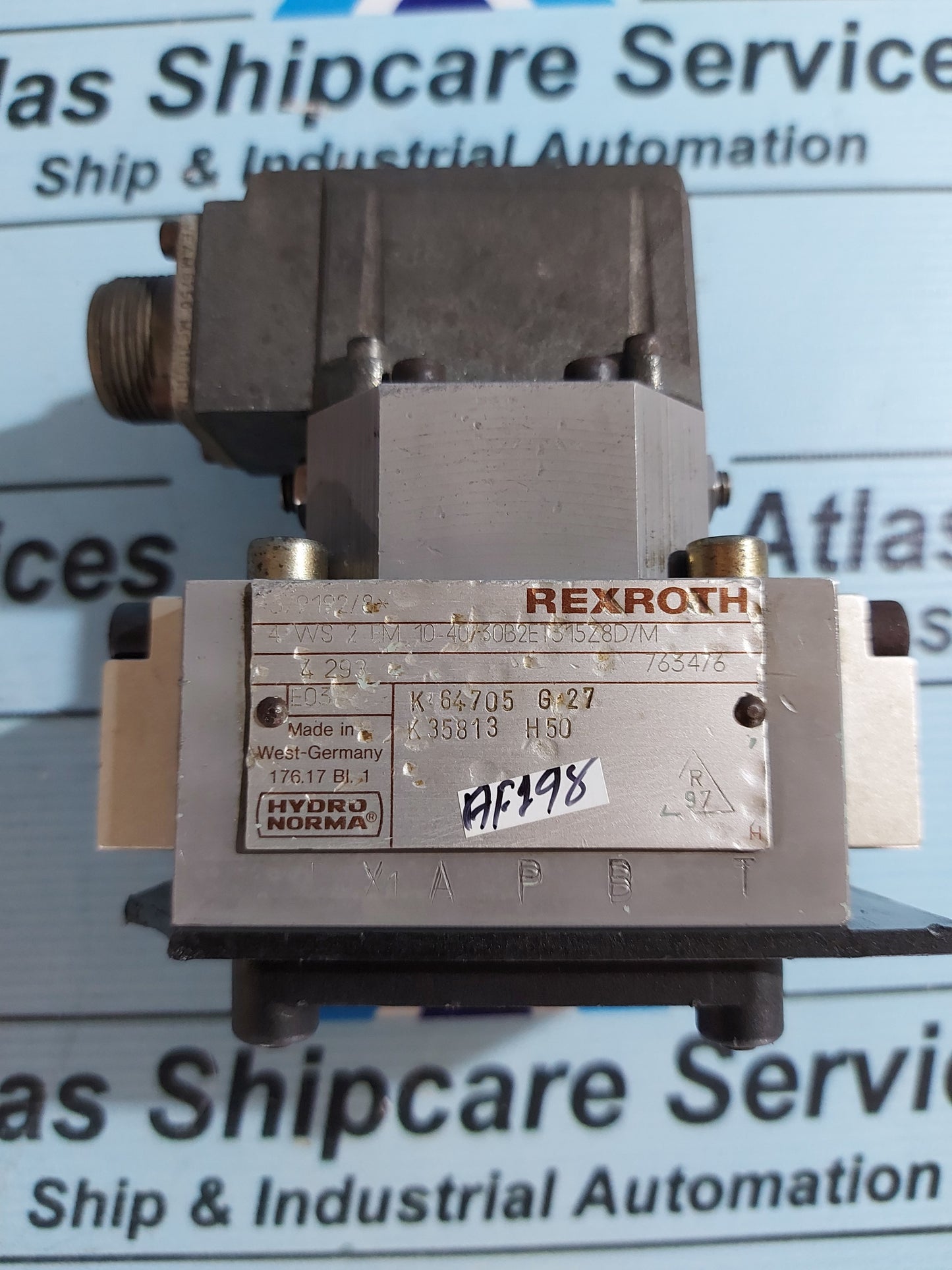 REXROTH 4WS2EM10-40/30B2ET315Z8D/M SERVO VALVE