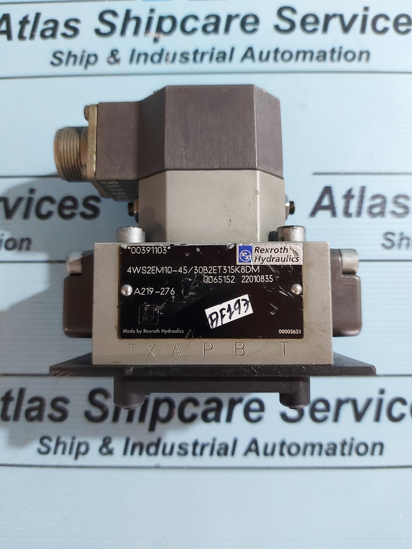 REXROTH 4WS2EM10-45/30B2ET215K8DM SERVO VALVE