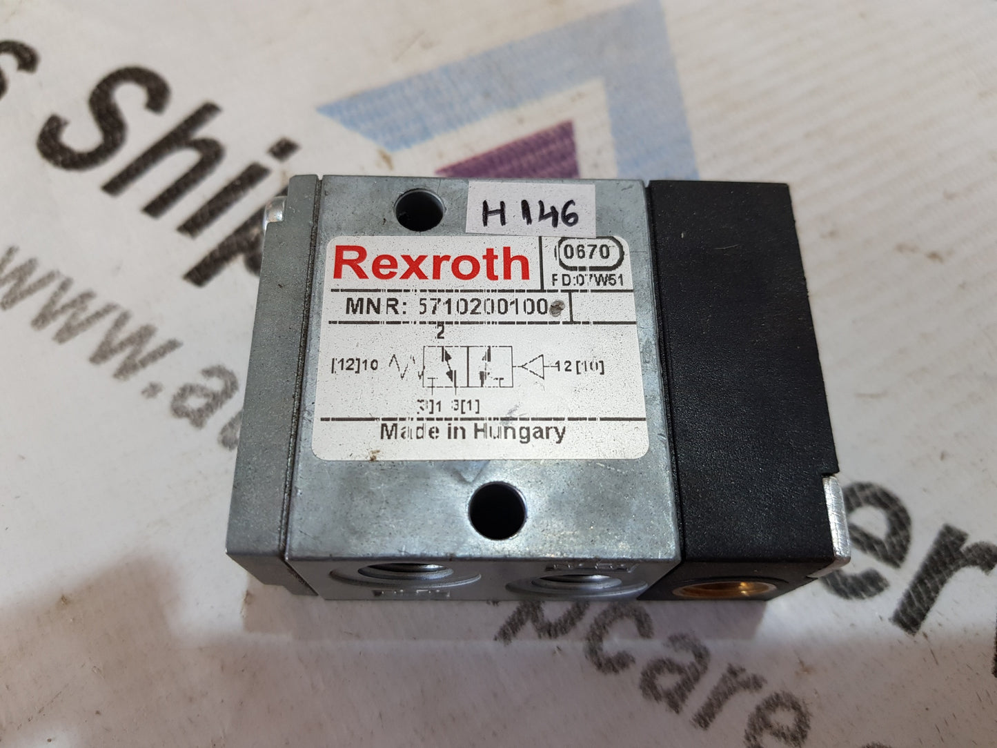 REXROTH 5710200100 VALVE