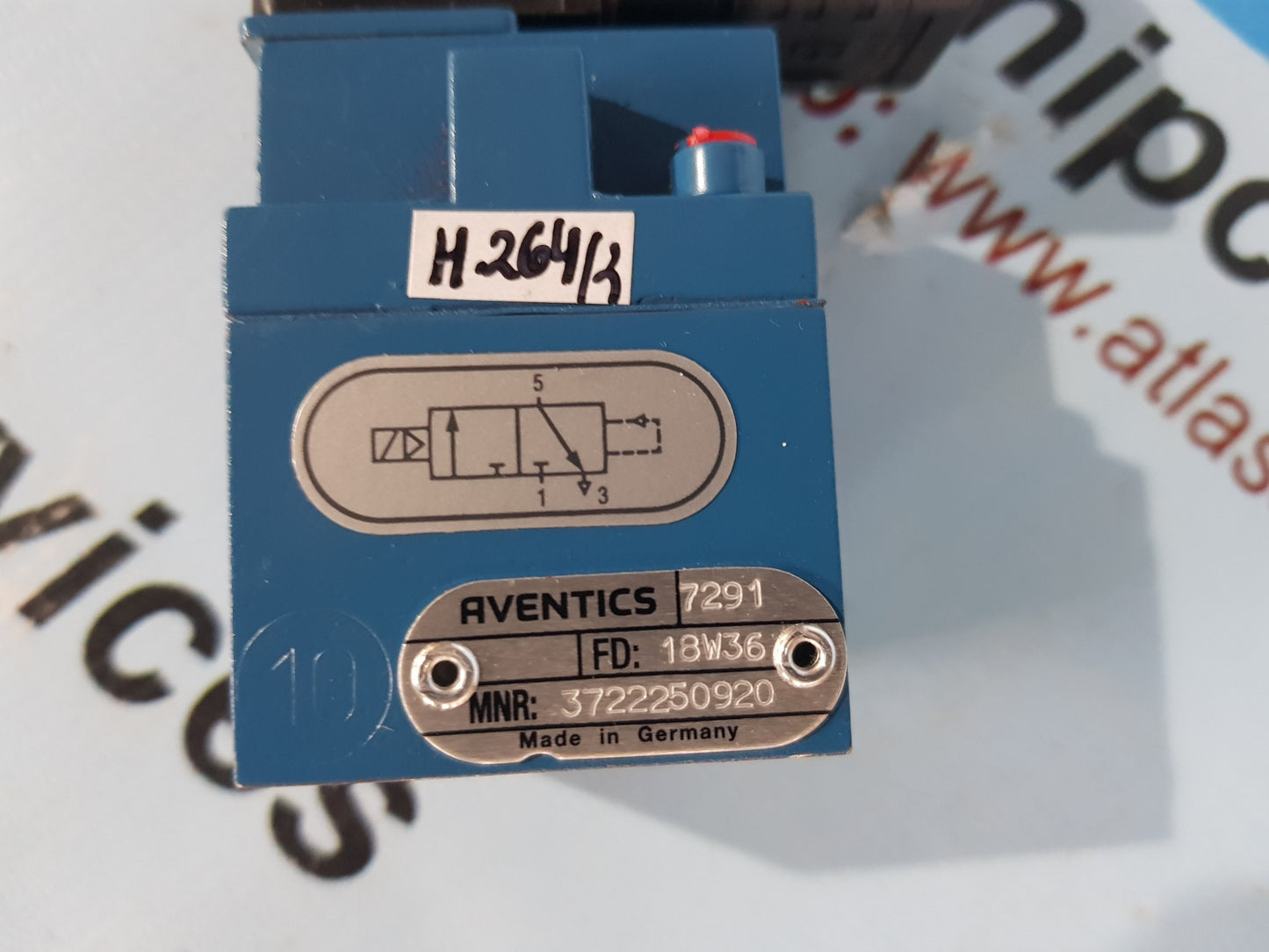 REXROTH AVENTICS 3722250920 MODULER PNEUMATIC VALVE H264