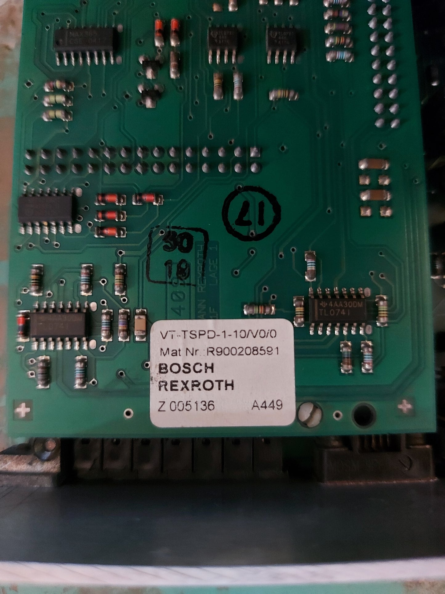 REXROTH HYDRAULICS VT-TSPD-1-10/V0/0 DIGITAL AMPLIFIER