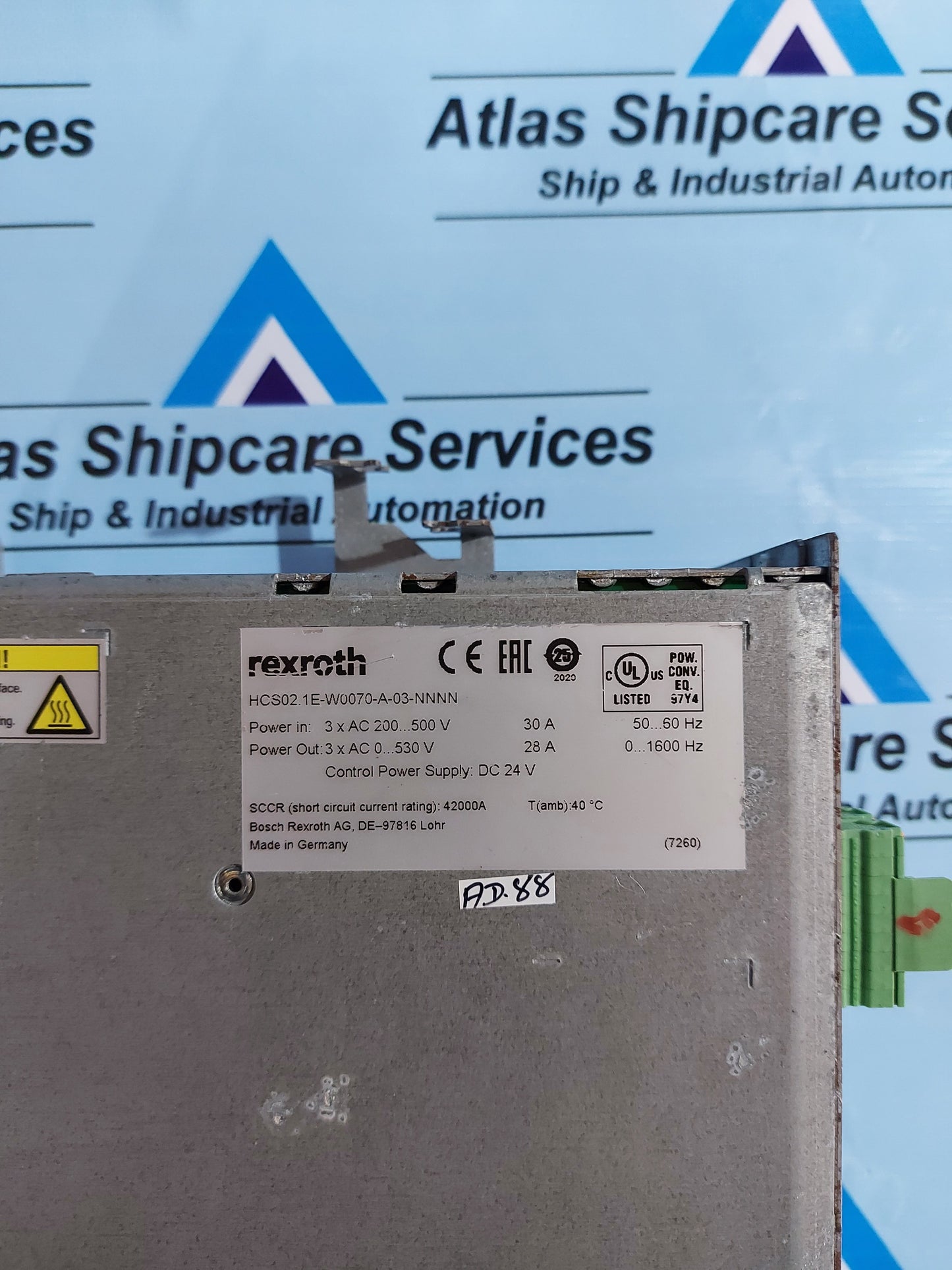 REXROTH IndraDRIVE C HCS02.1E-W0070-A-03-NNNN