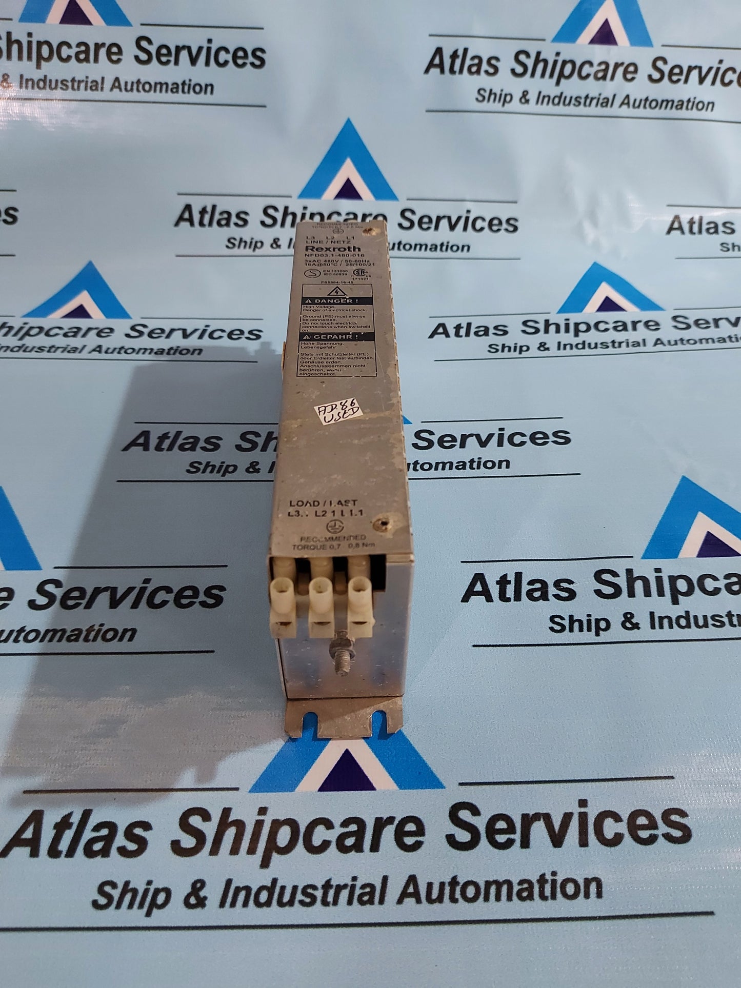 REXROTH NFD03.1-480-016 POWER LINE FILTER