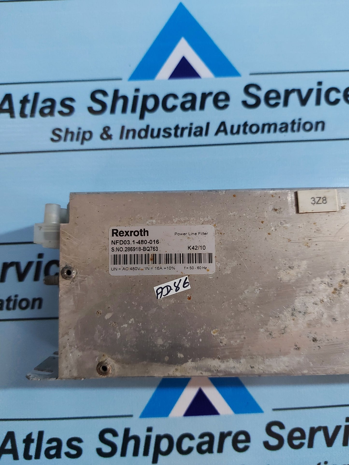 REXROTH NFD03.1-480-016 POWER LINE FILTER