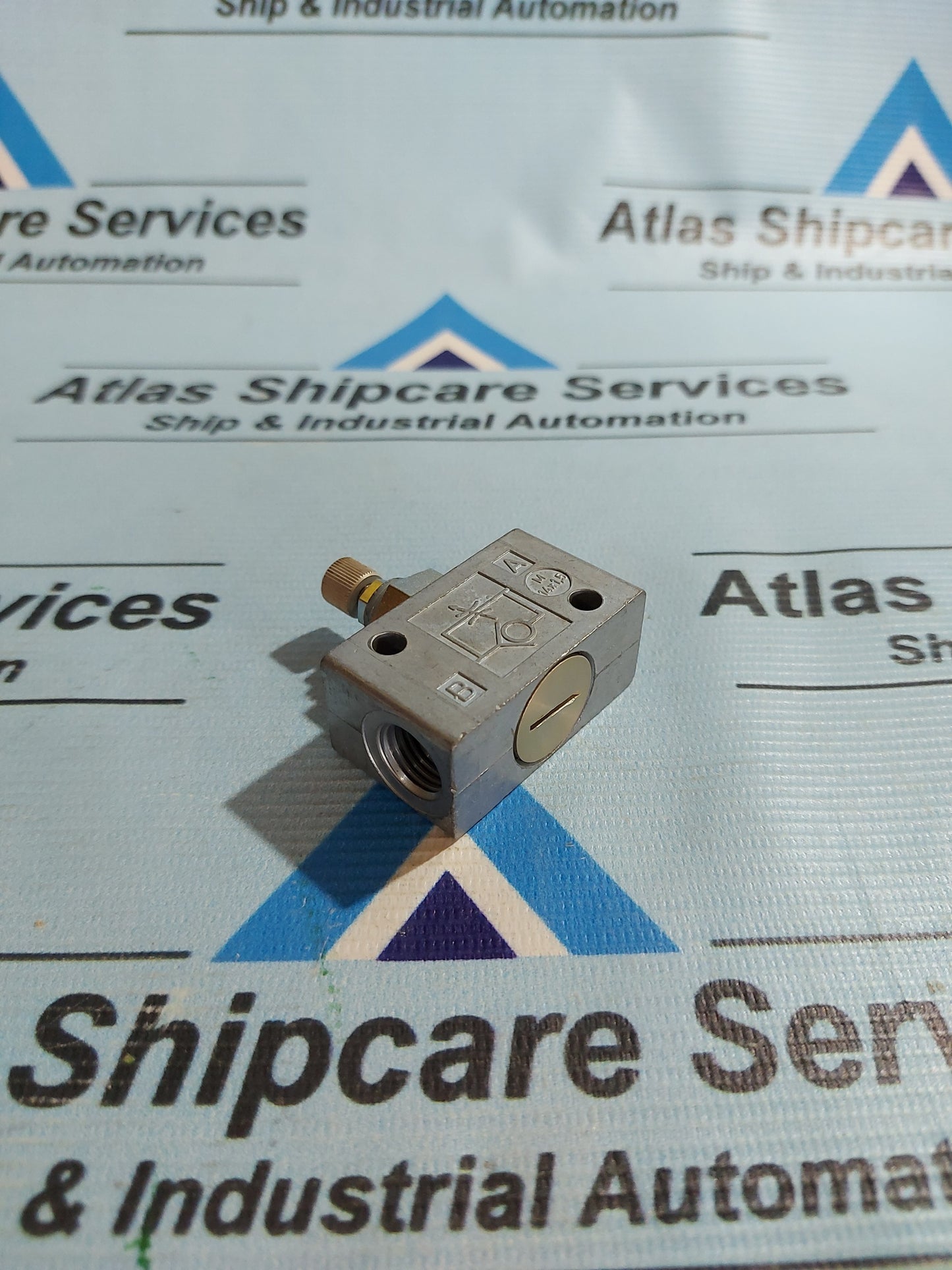 REXROTH PNEUMATIK 534 108 000 0 THROTTLE CONTROL VALVE