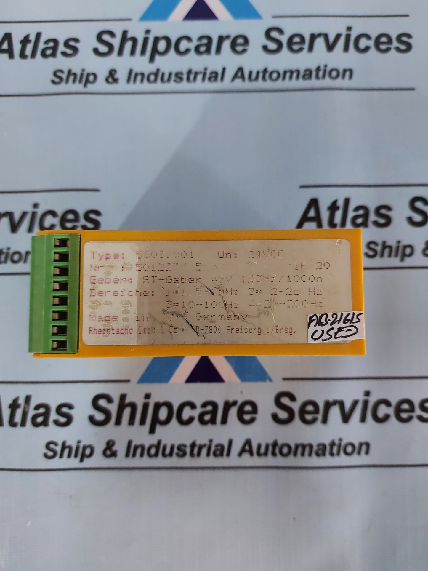 RHEINTACHO 5303.001 SPEED RELAY