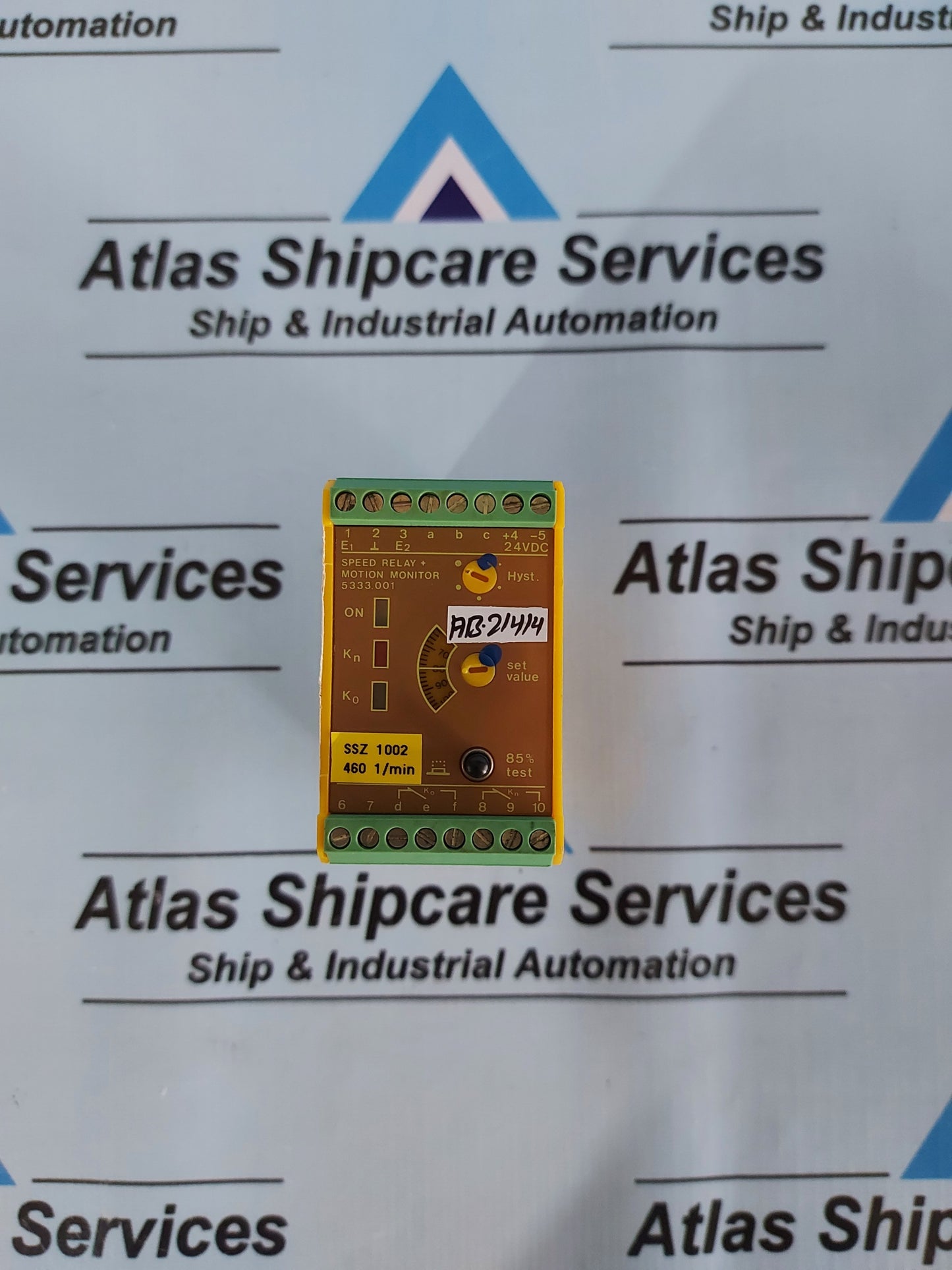 RHEINTACHO 5333.001 SPEED RELAY MOTION MONITOR