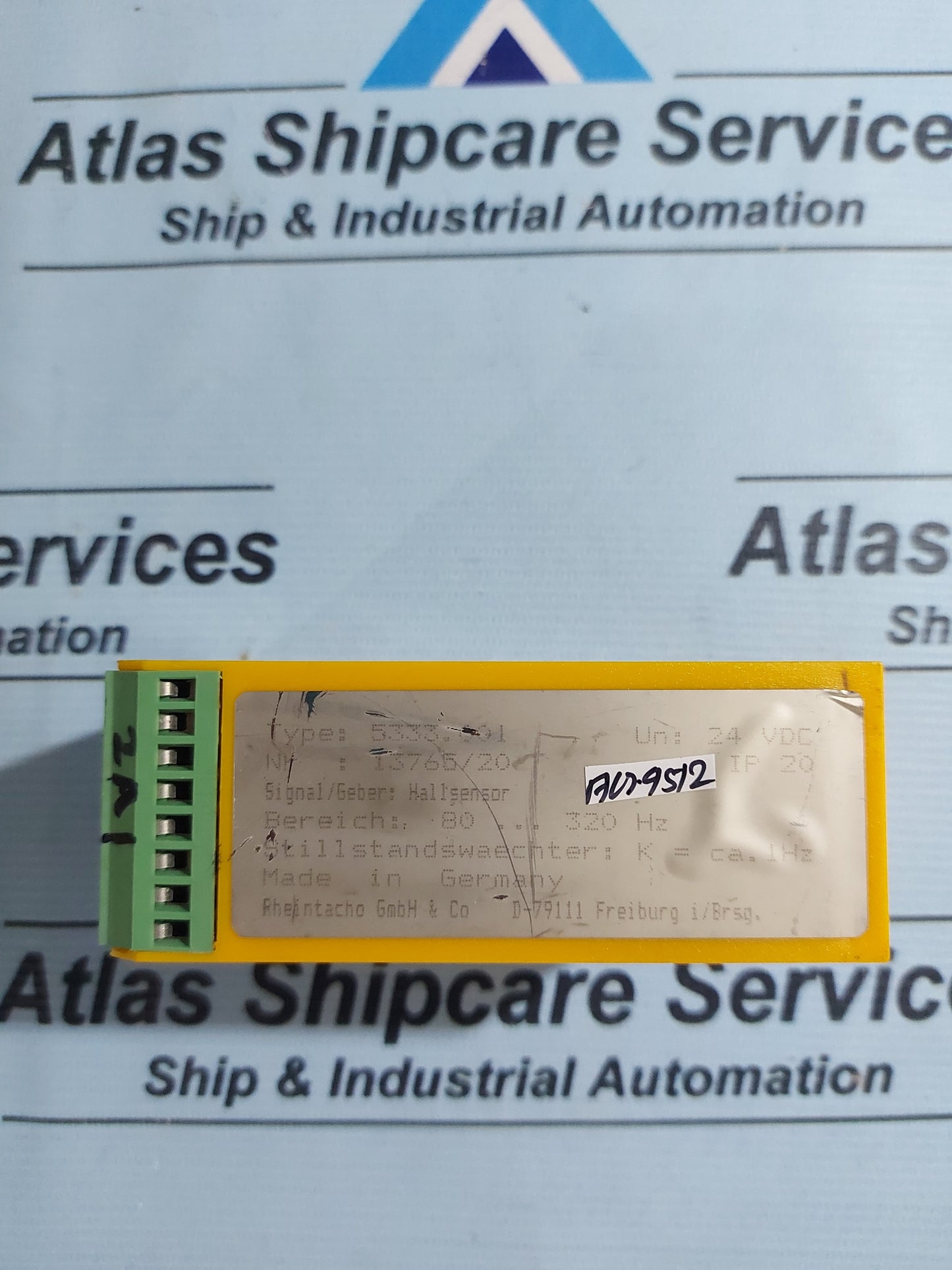 RHEINTACHO 5333.001 SPEED RELAY + MOTION MONITOR AG95