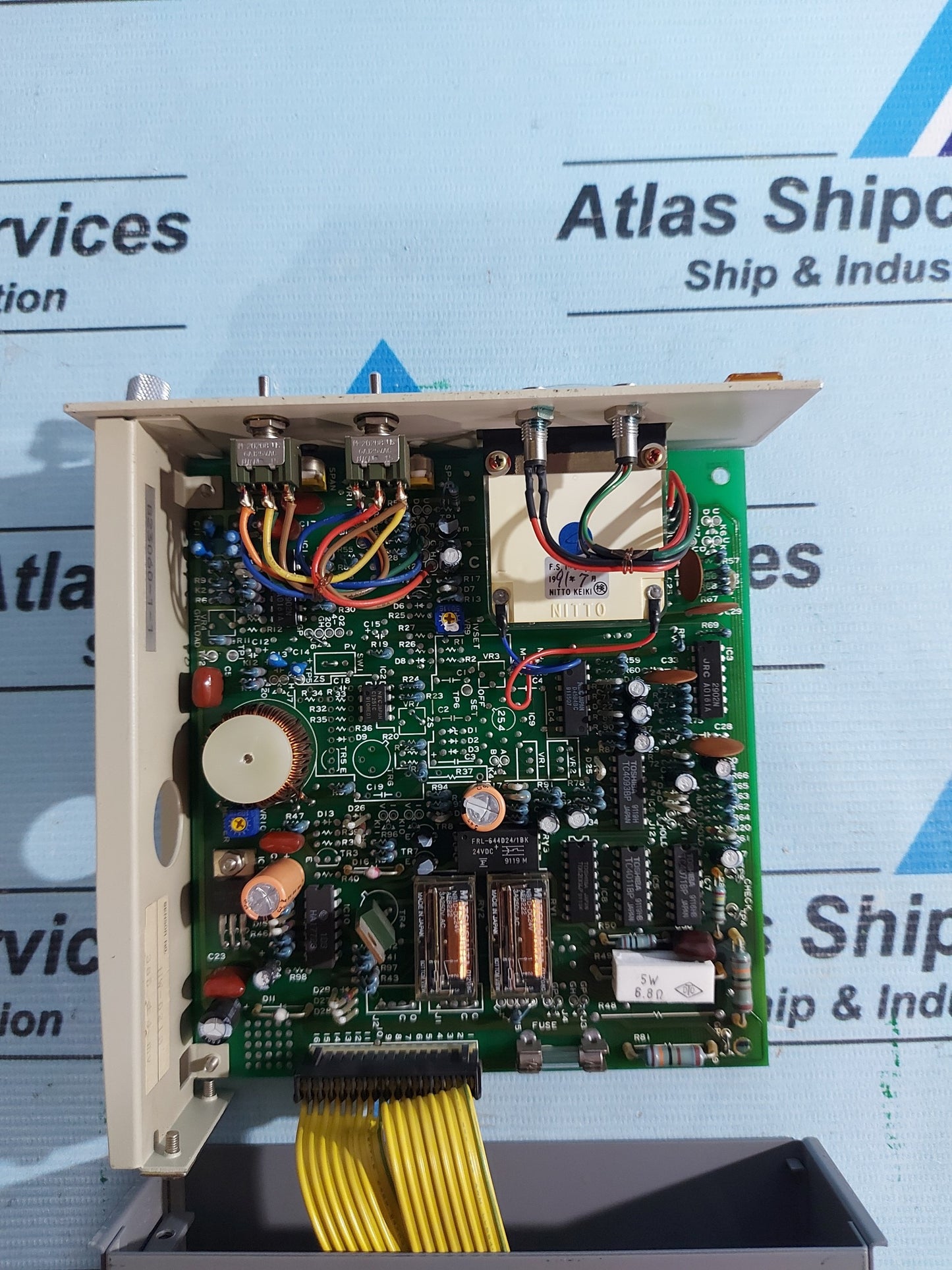 RIKEN KEIKI GP-171 FUEL GAS PIPE DUCT BOARD AG85