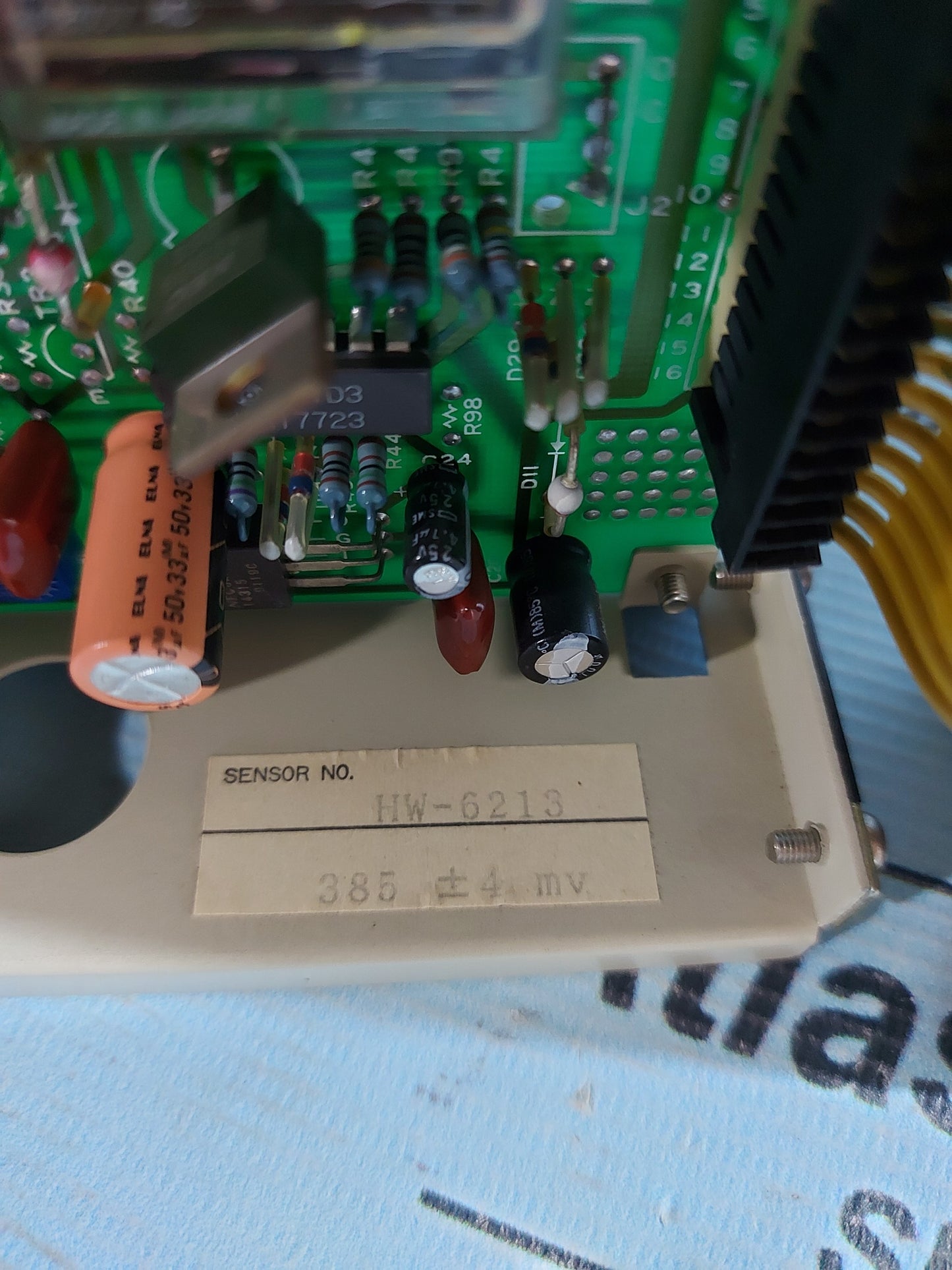 RIKEN KEIKI GP-171 FUEL GAS PIPE DUCT BOARD AG85