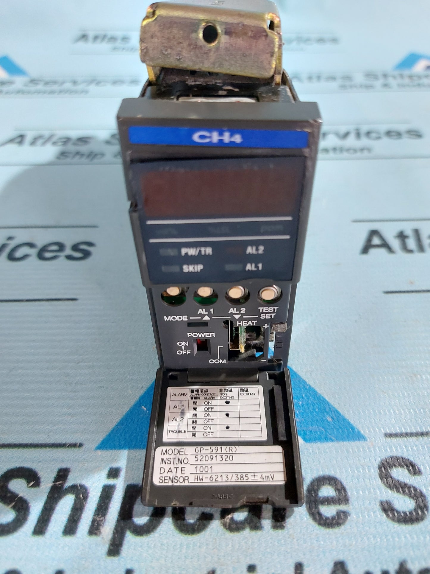RIKEN KEIKI RM-590 GP-591 (R) GAS DETECTION CONTROLLER