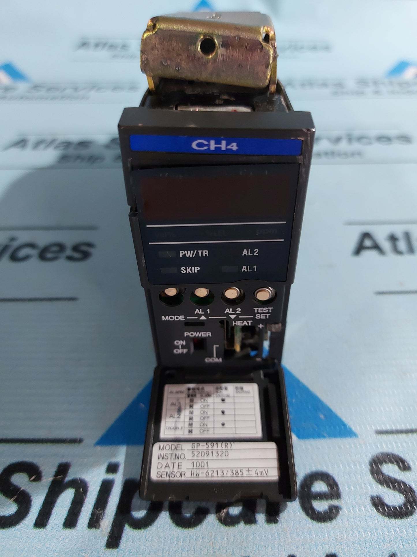 RIKEN KEIKI RM-590 GP-591 (R) GAS DETECTION CONTROLLER