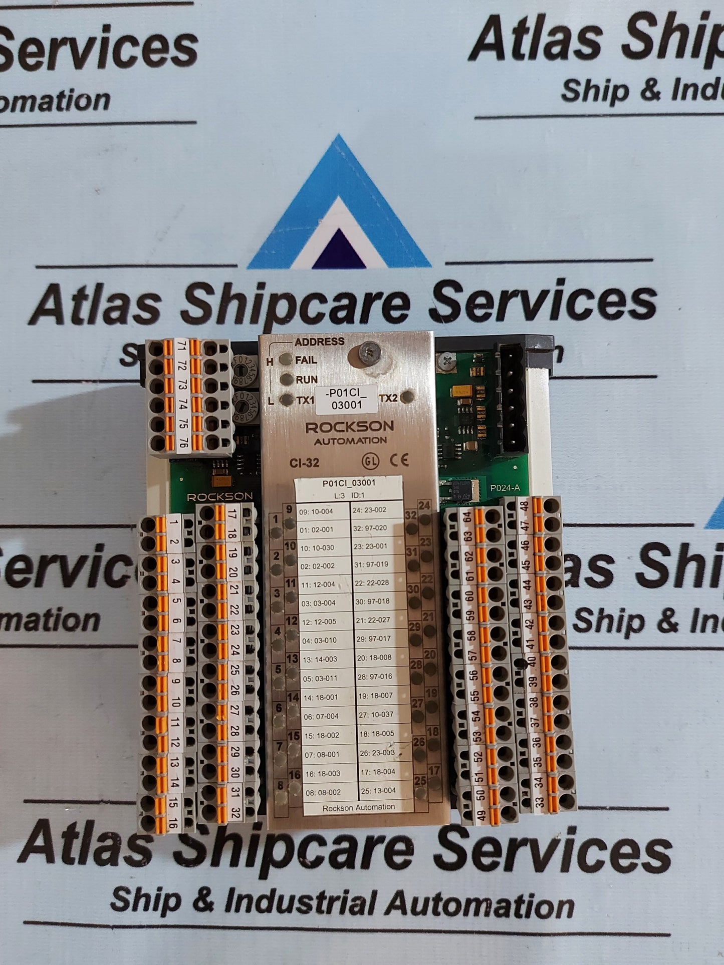 ROCKSON AUTOMATION CI-32 INTEGRATED CONTROL AND MONITORING SYSTEM