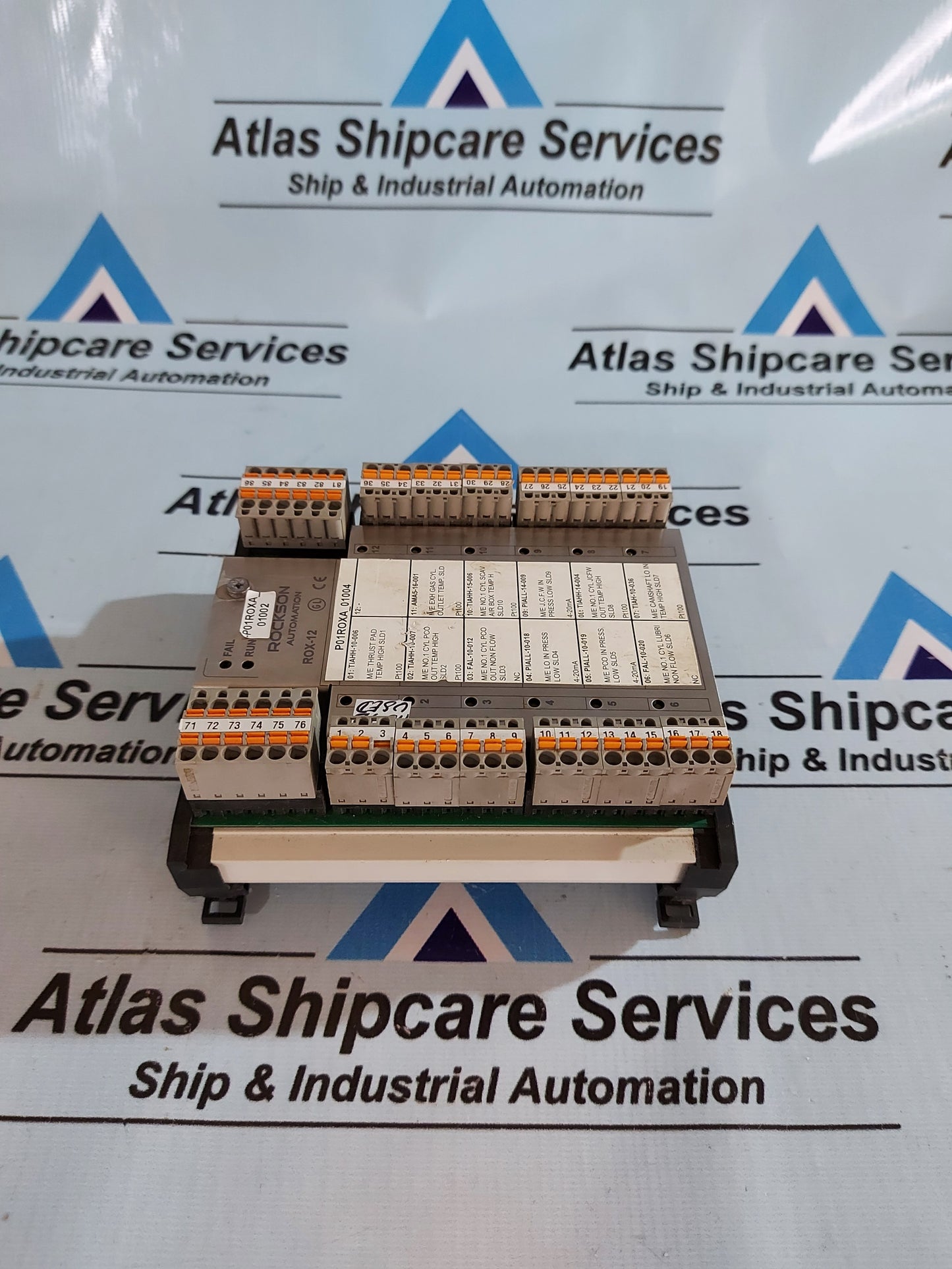 ROCKSON AUTOMATION ROX-12 RELAY OUTPUT EXTENSION MODULE M002-2-F_M001243