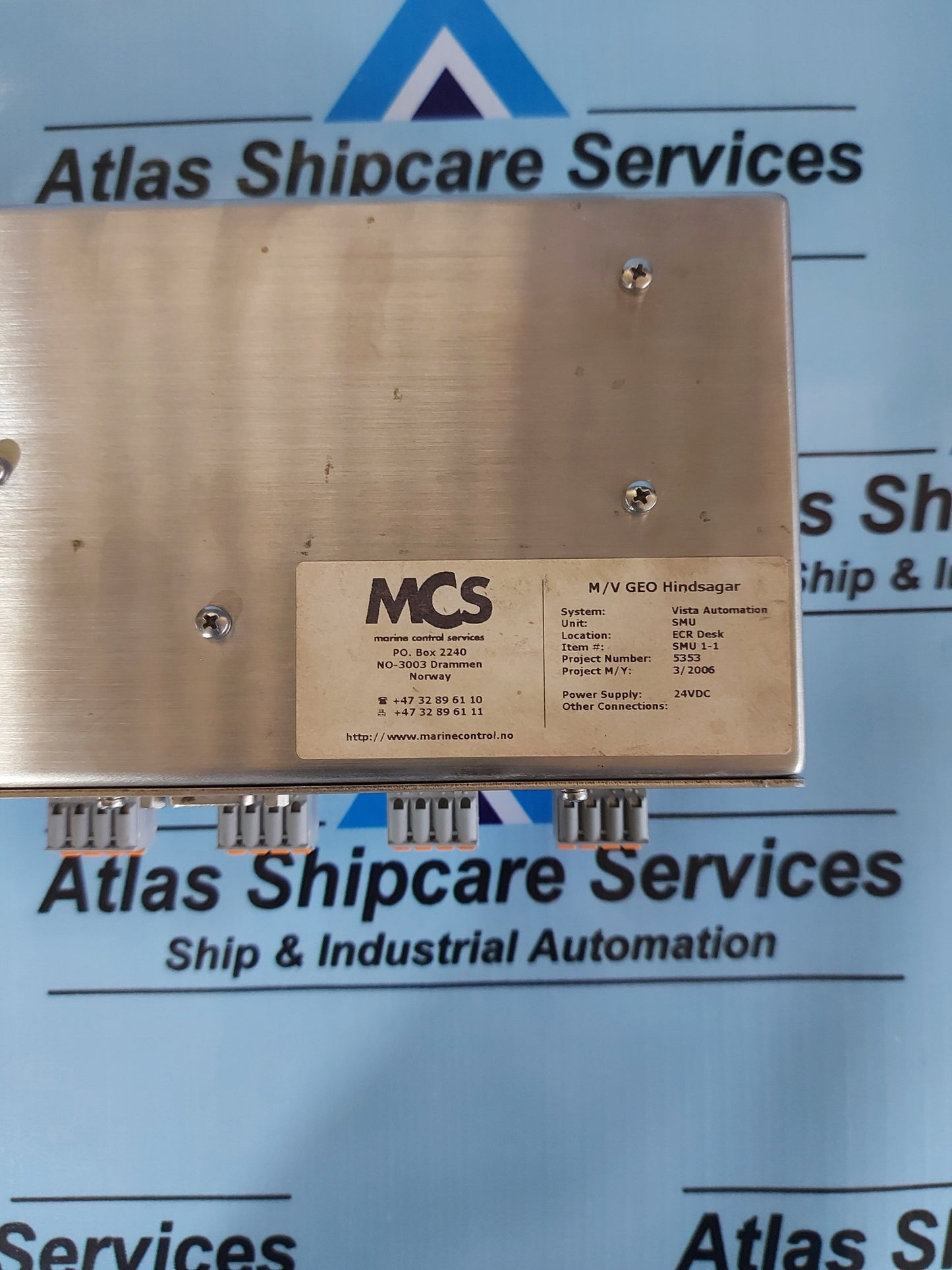 ROCKSON M007-1-D PLATFORM SUPPLY VESSEL CONTROLLER
