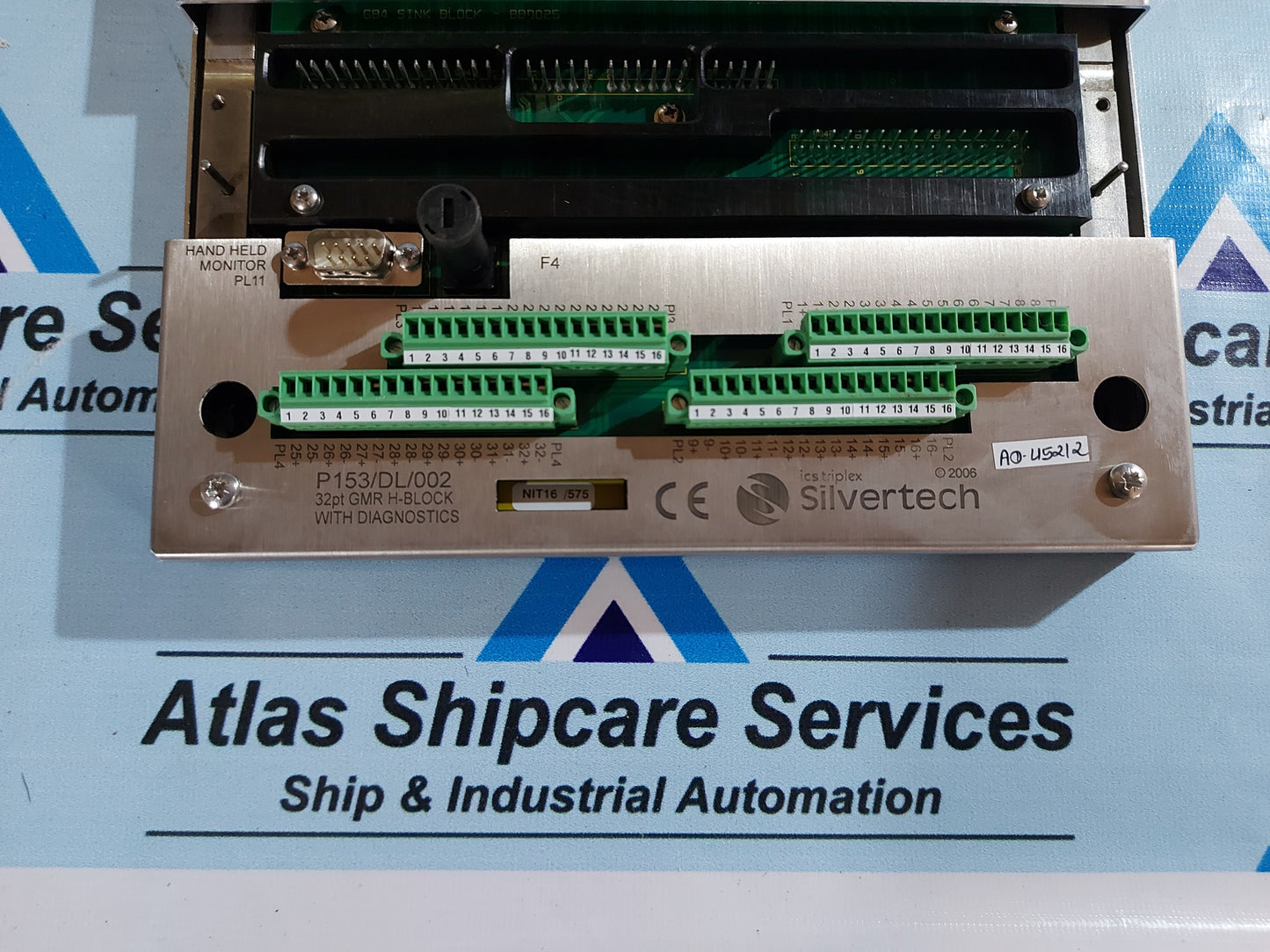 ROCKWELL INTL.CORP. P153/DL/002 32pt GMR H-BLOCK WITH DIAGNOSTICS