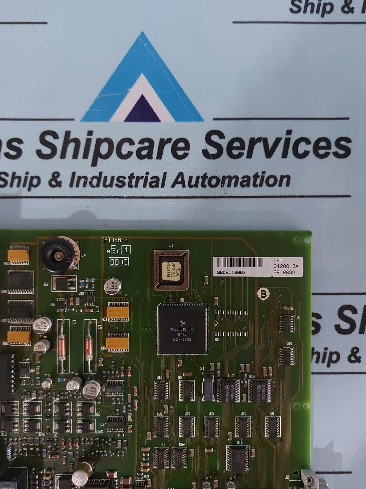 ROF 157 9050 REV.B PCB CARD IFT018-3