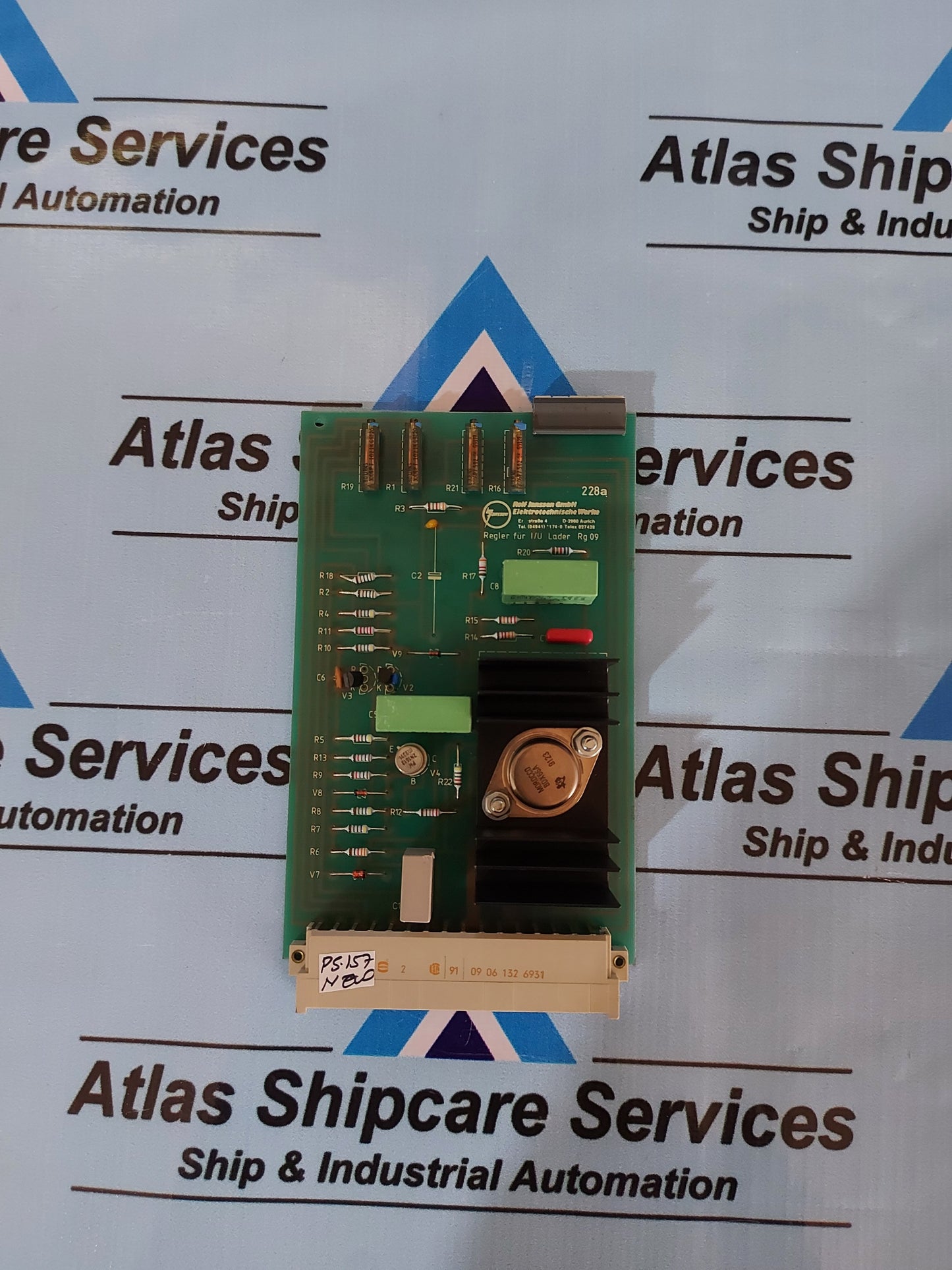ROLF JANSSEN 228A REGLER FUR I/U LADER RG 09 PCB CARD