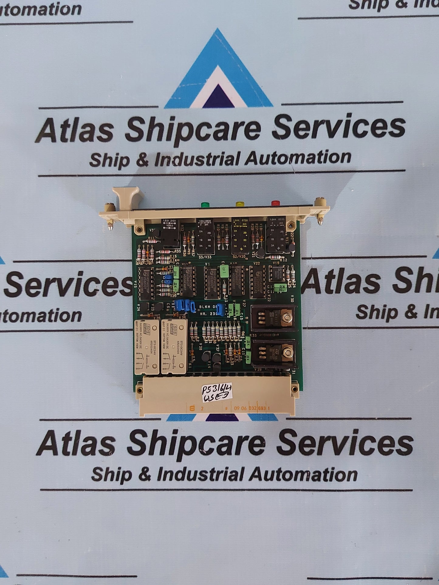 ROLF JANSSEN CARTE D ALARM BLKH 06/24 FLASH HOTTER BOARD