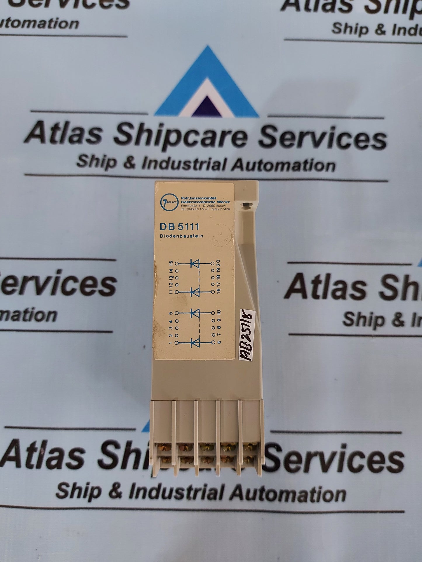 ROLF JANSSEN DB 5111 DIODE HOUSE DB5111