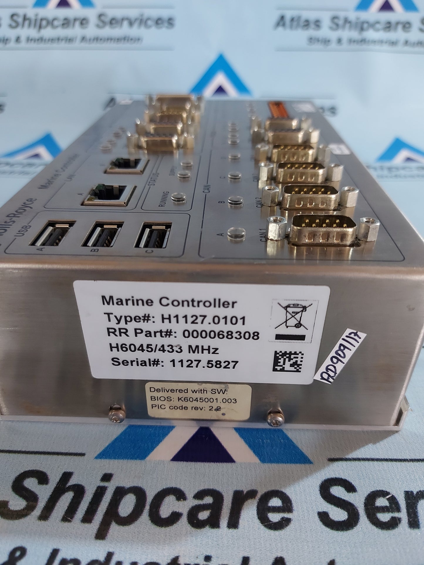 ROLLS-ROAYCE H1127.0101 MARINE CONTROLLER