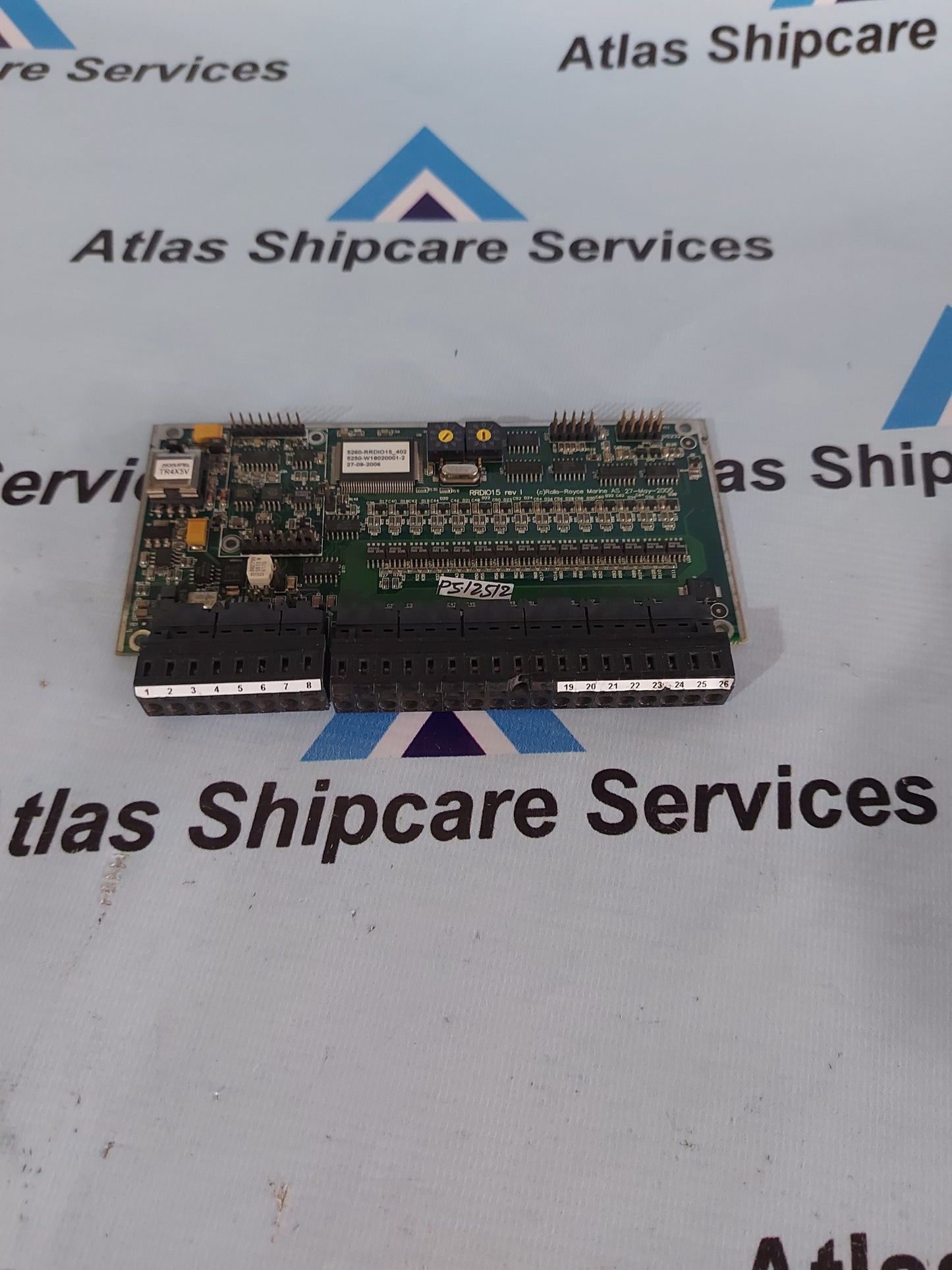 ROLLS-ROYCE MARINE RRDIO15 REV.I PCB CARD