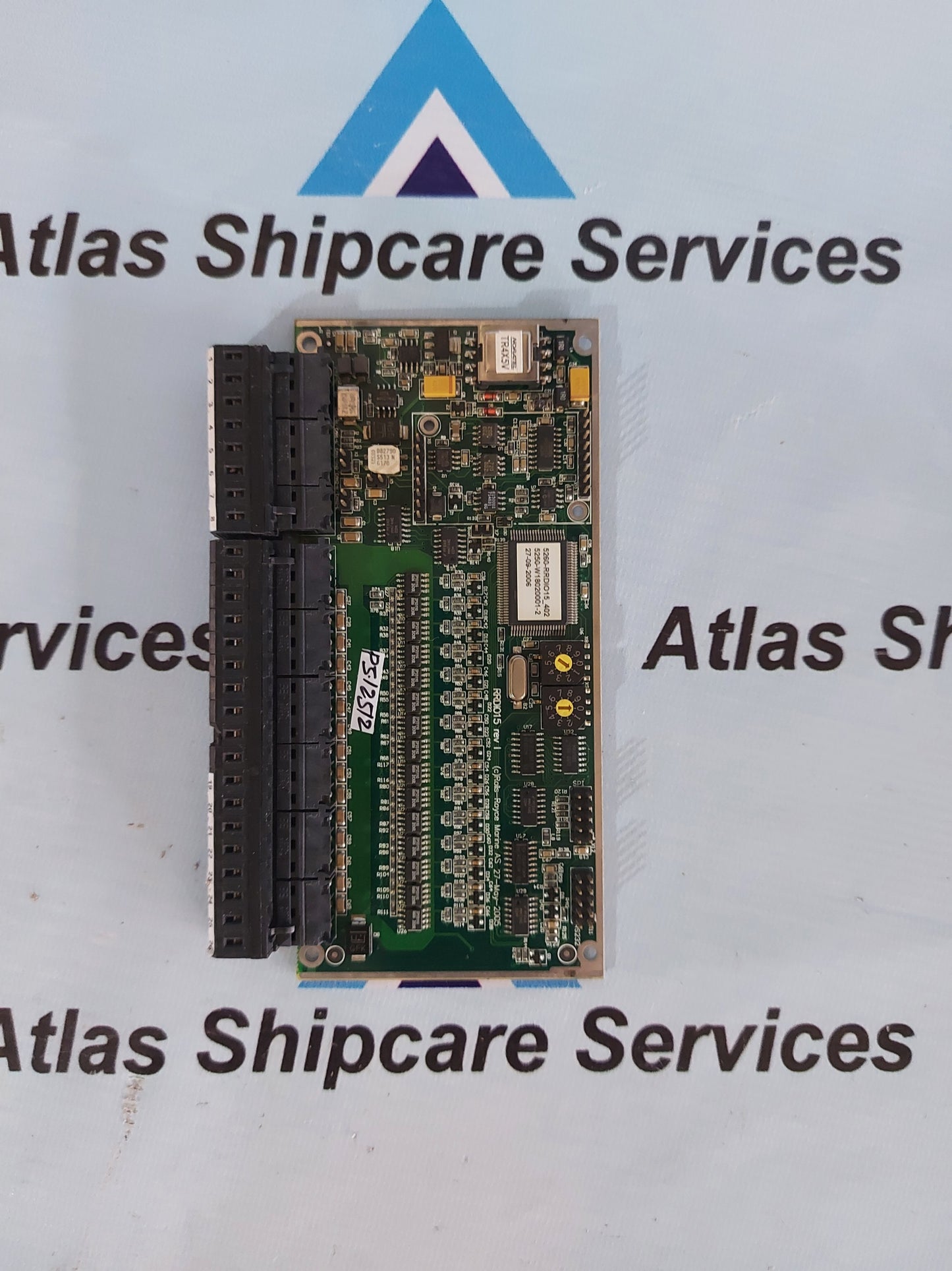 ROLLS-ROYCE MARINE RRDIO15 REV.I PCB CARD