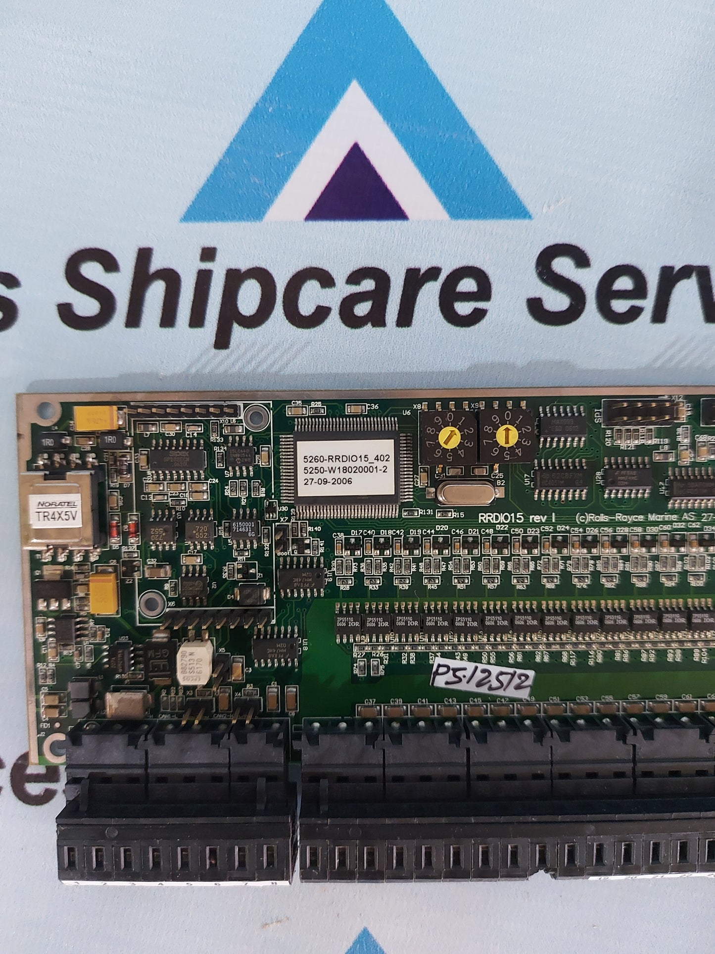 ROLLS-ROYCE MARINE RRDIO15 REV.I PCB CARD